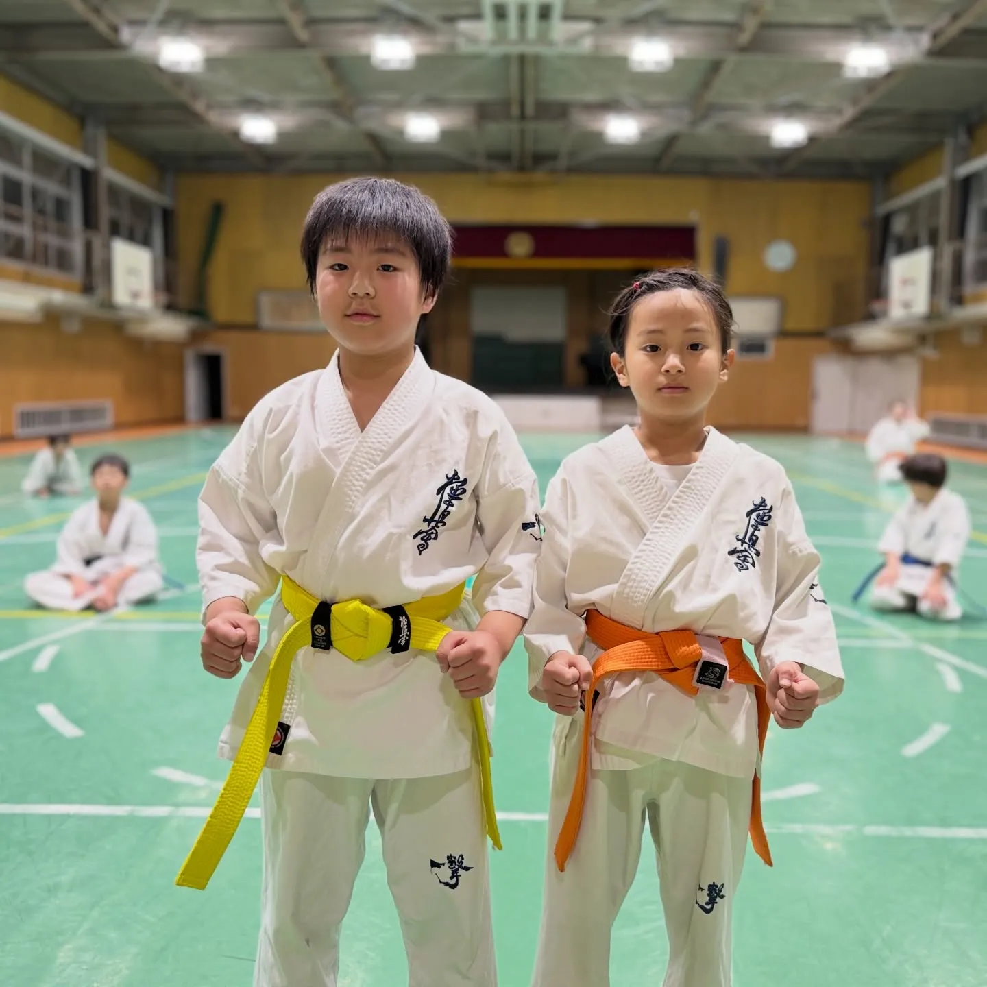 頑張ってます！押忍！