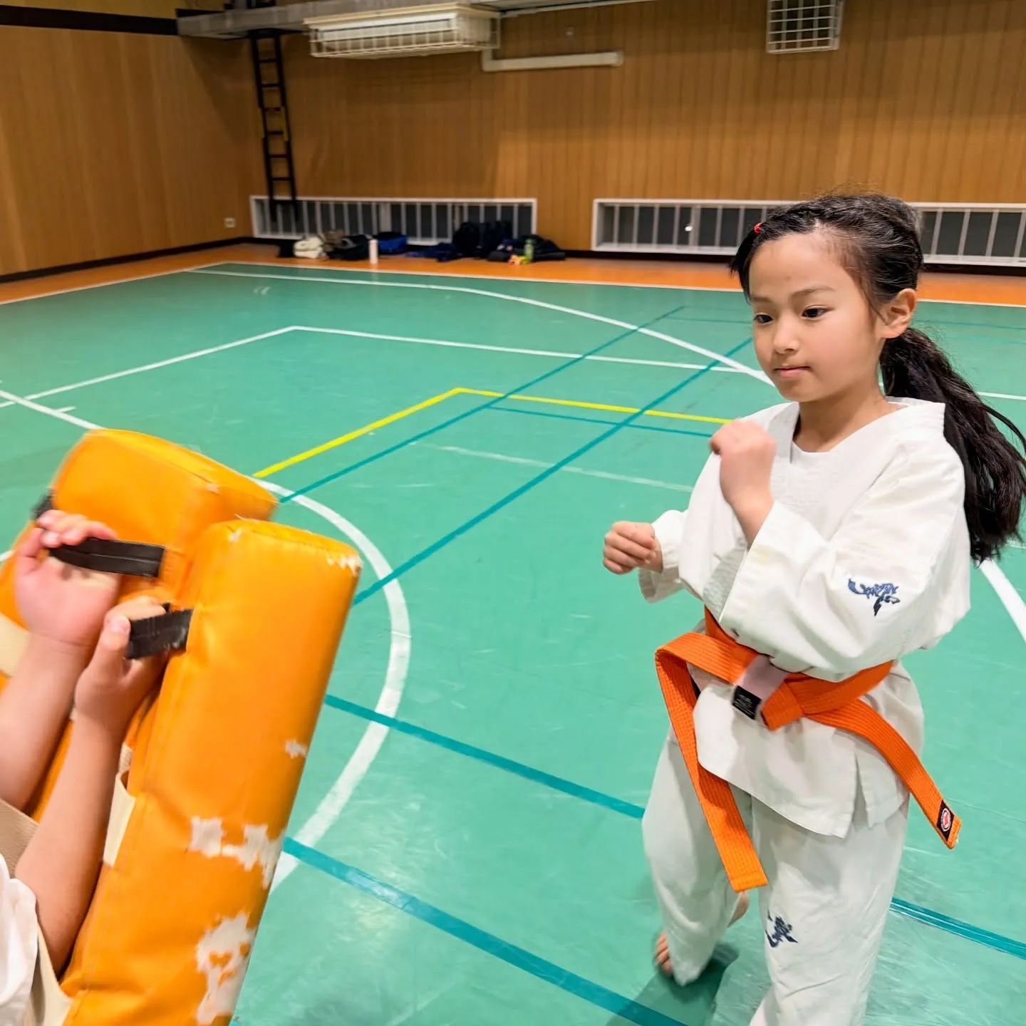 頑張ってます！押忍！