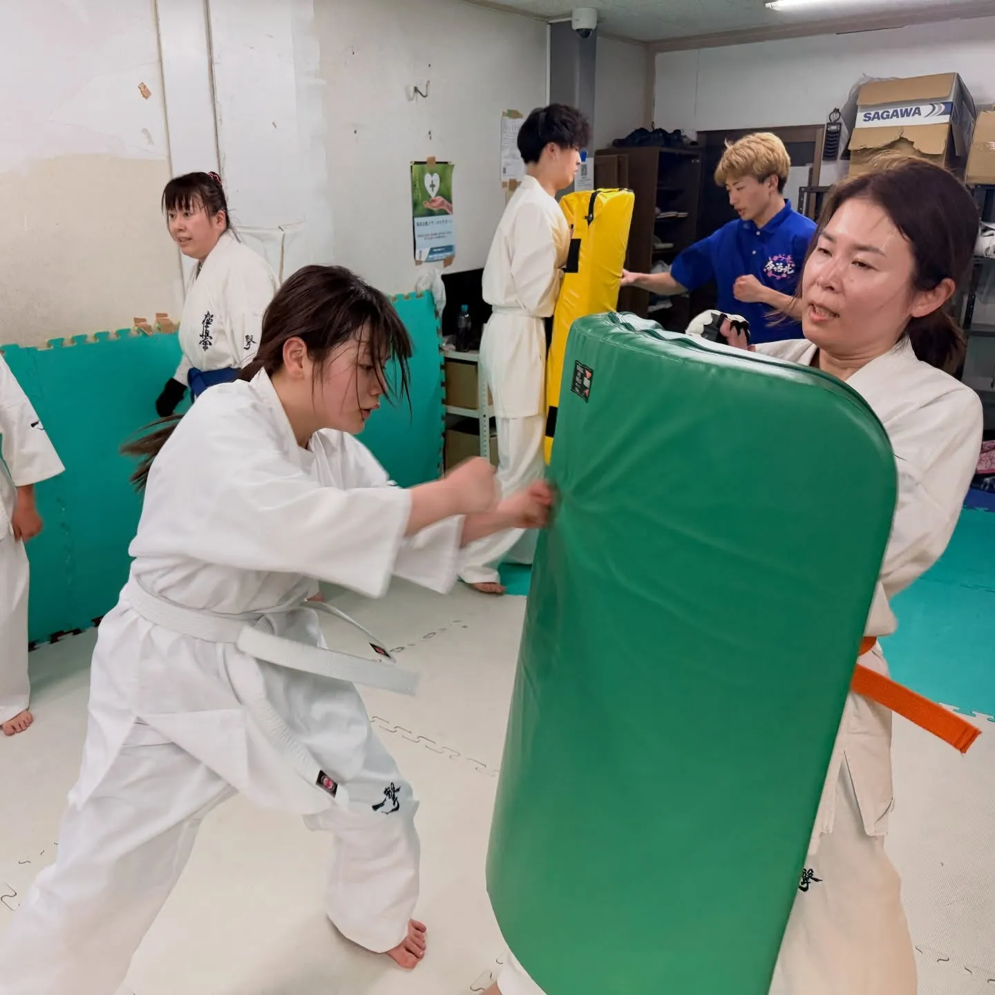 今日も近大生が体験に来てくれました！