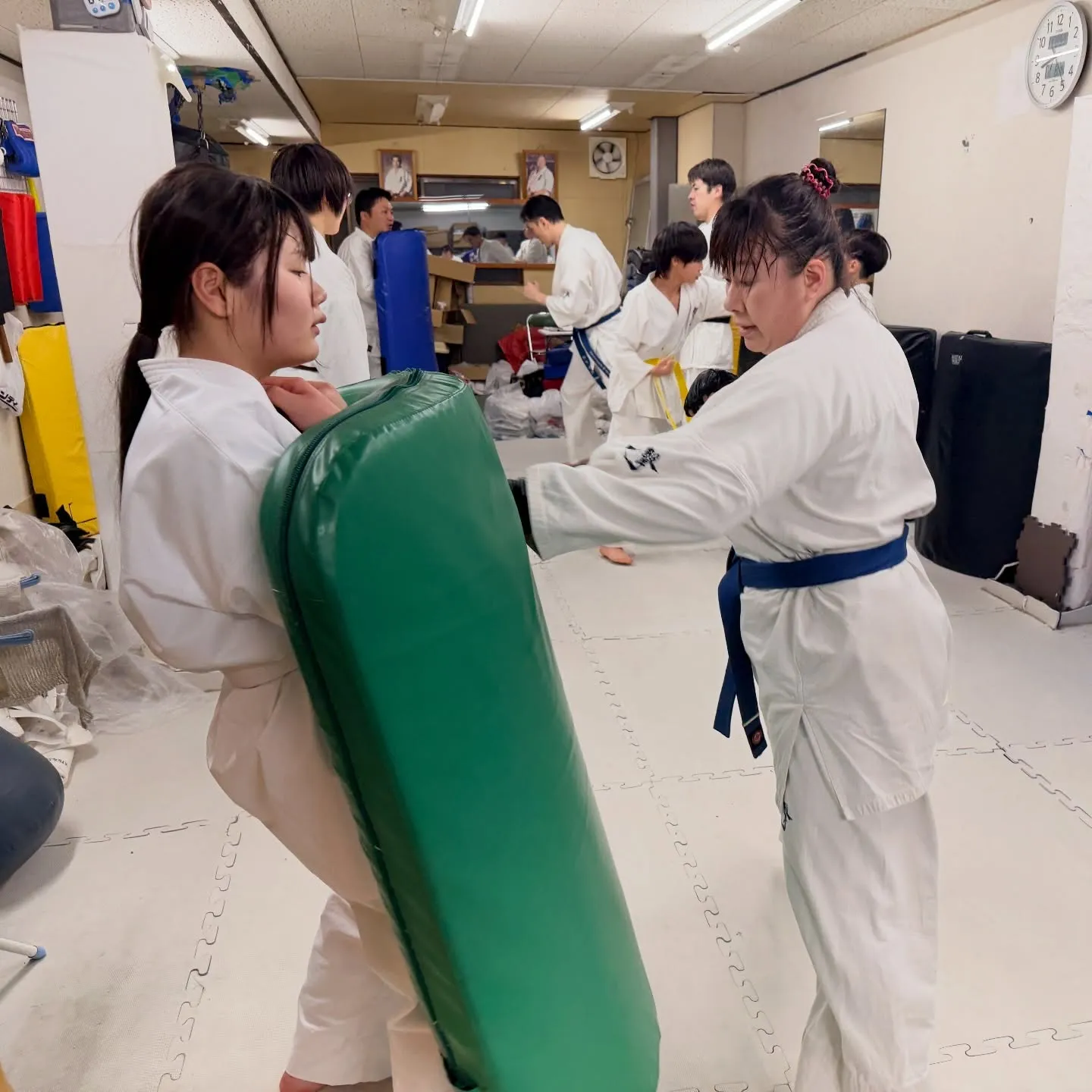 今日も近大生が体験に来てくれました！