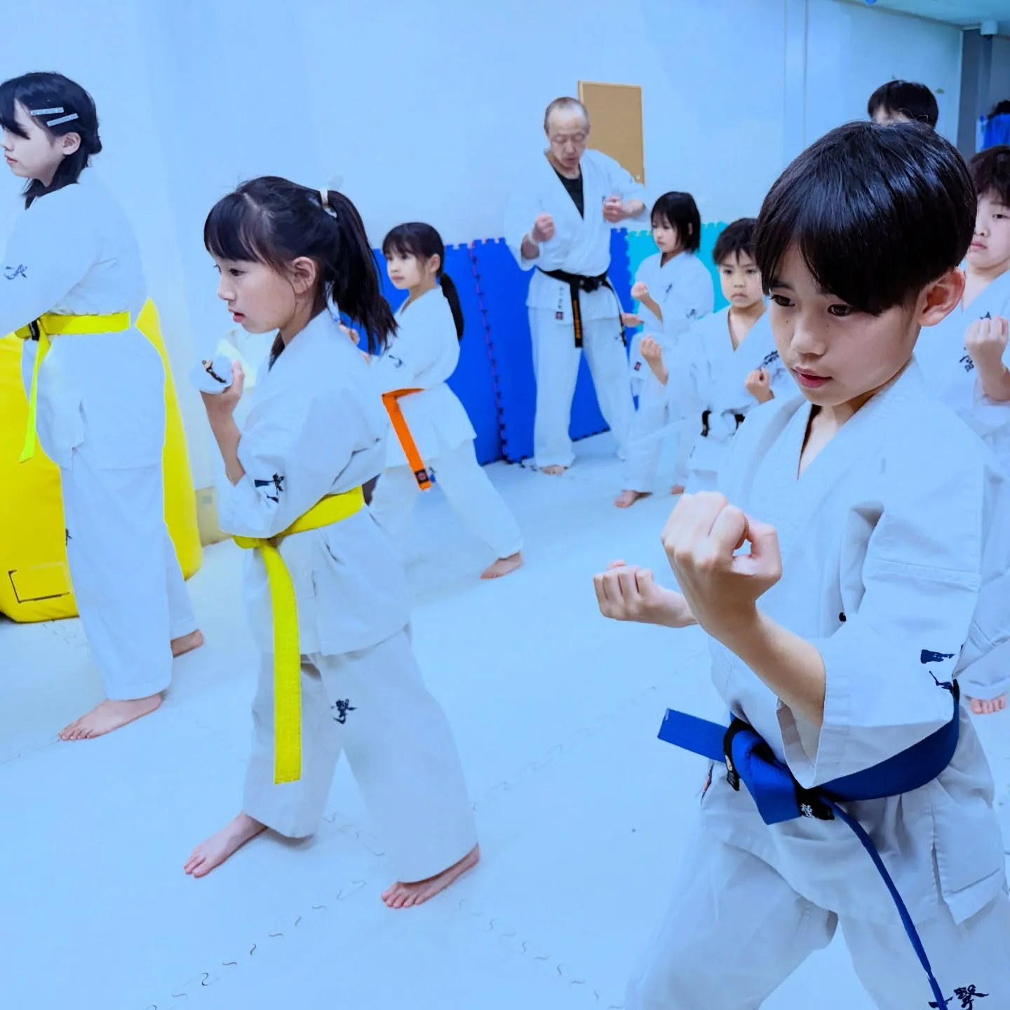 雨の中よく頑張った！押忍！