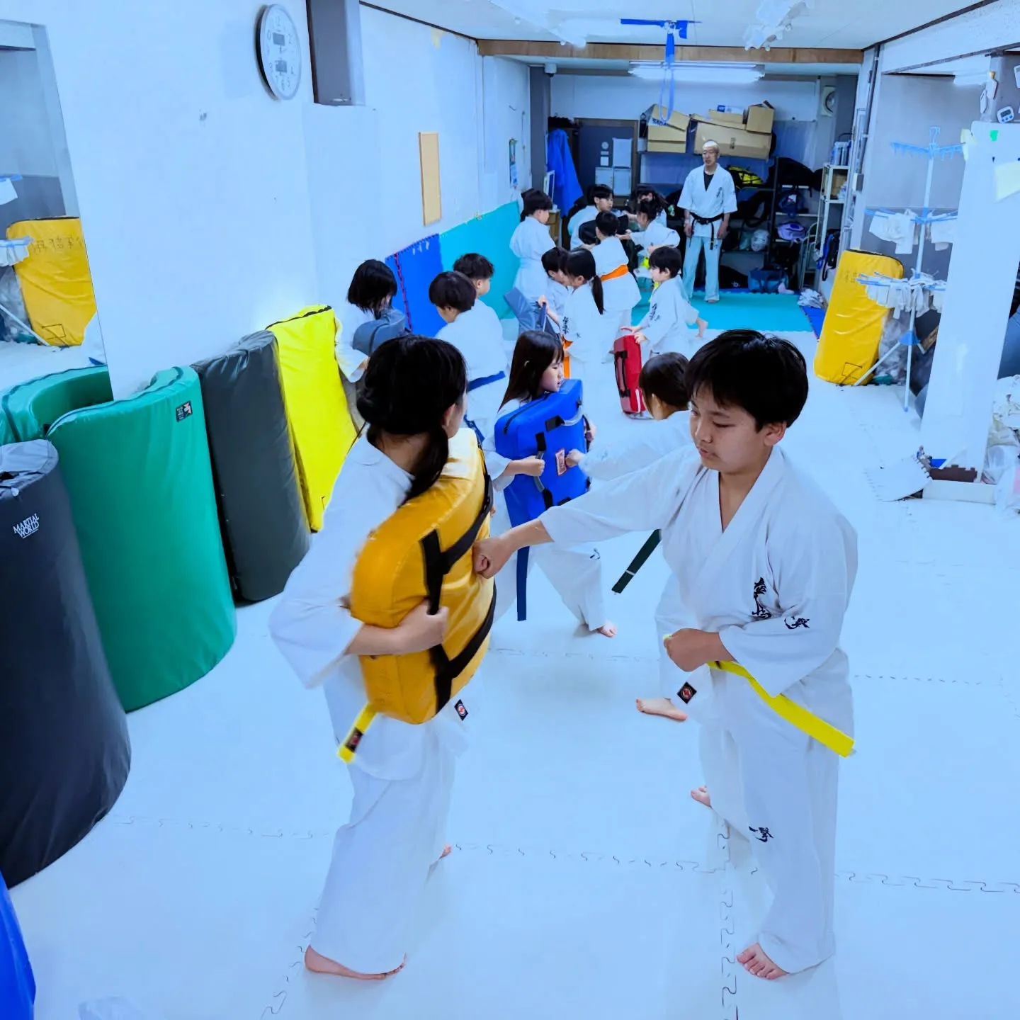 雨の中よく頑張った！押忍！