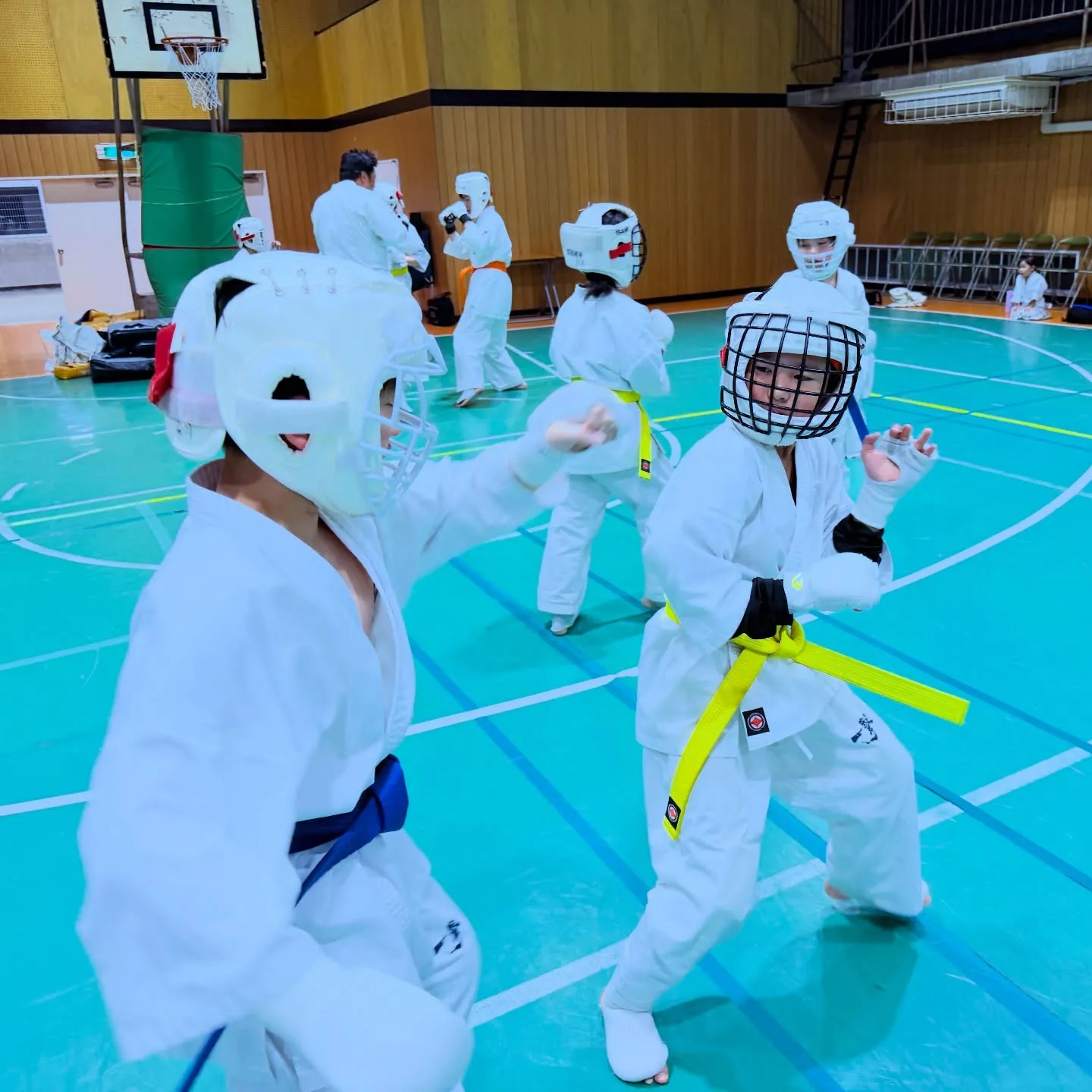 今日は稽古しやすい環境でした！