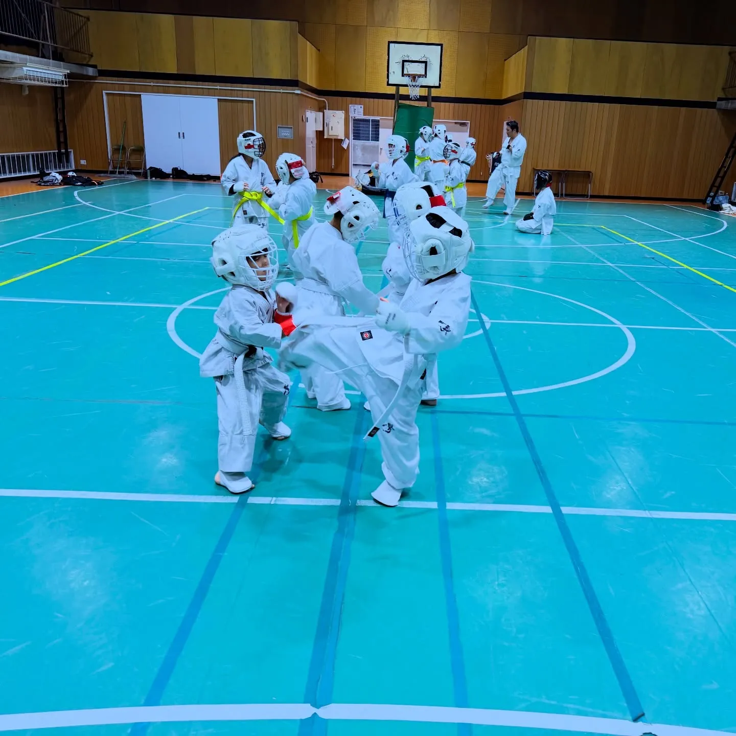 今日は稽古しやすい環境でした！