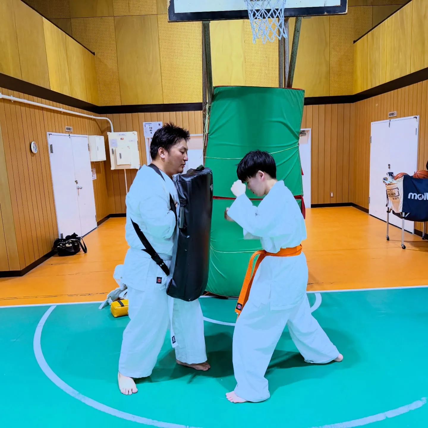 今日は稽古しやすい環境でした！