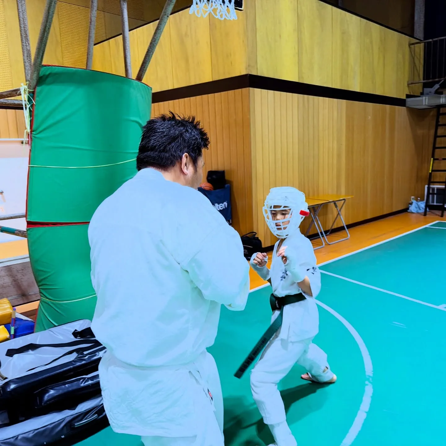 今日は稽古しやすい環境でした！