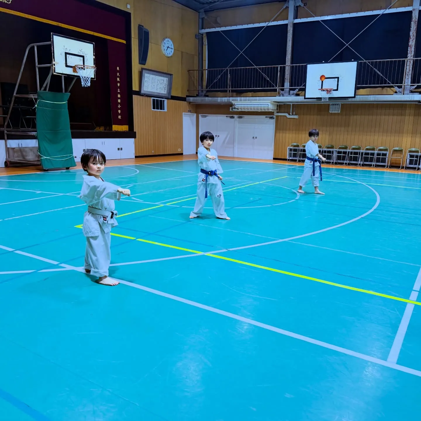 今日は稽古しやすい環境でした！