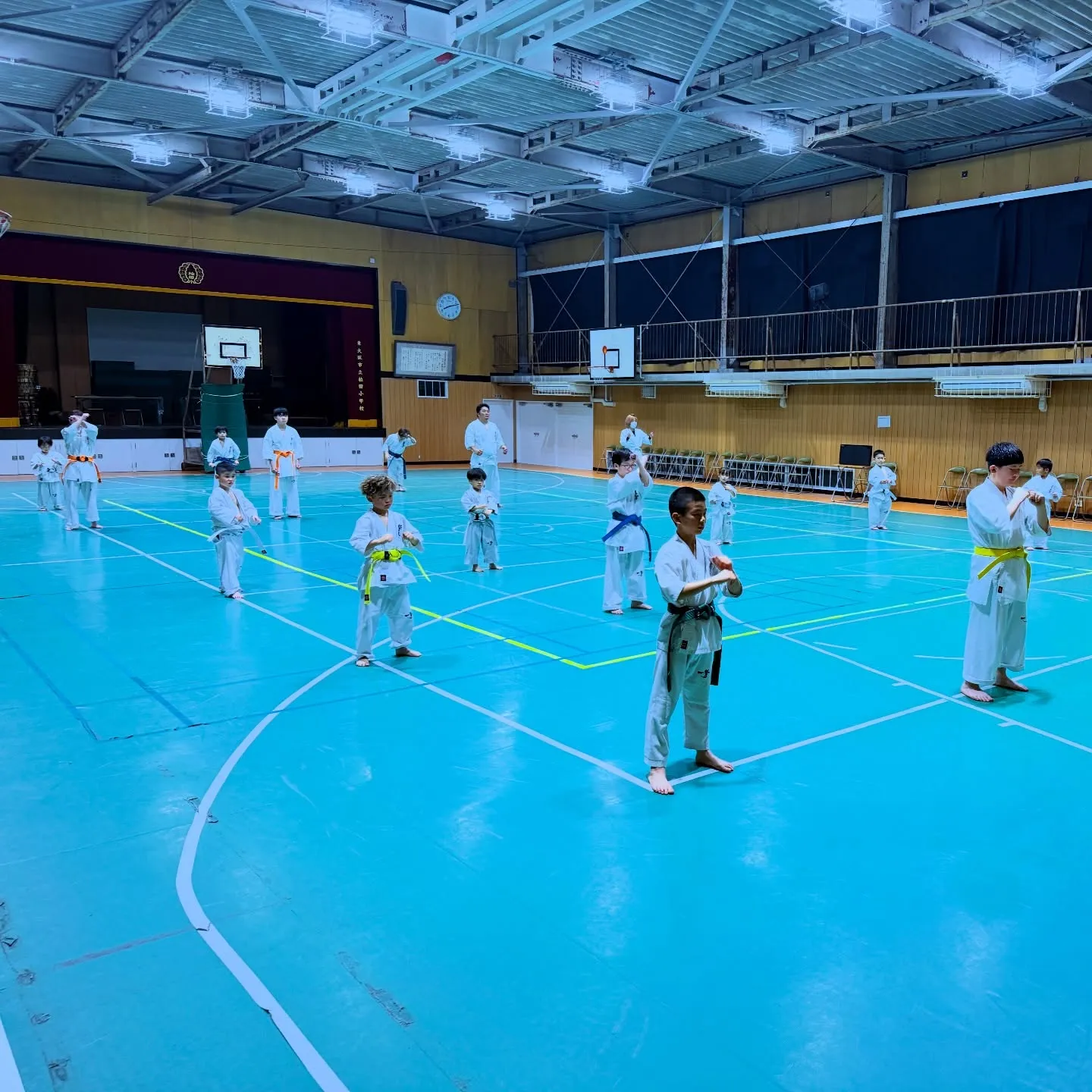 今日は稽古しやすい環境でした！