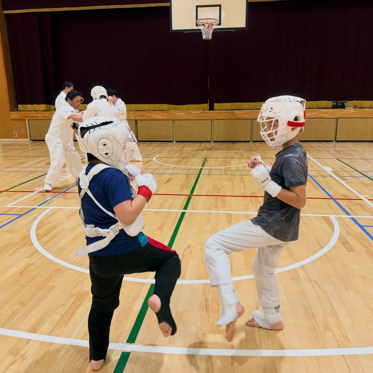 今日は稽古しやすい環境でした！