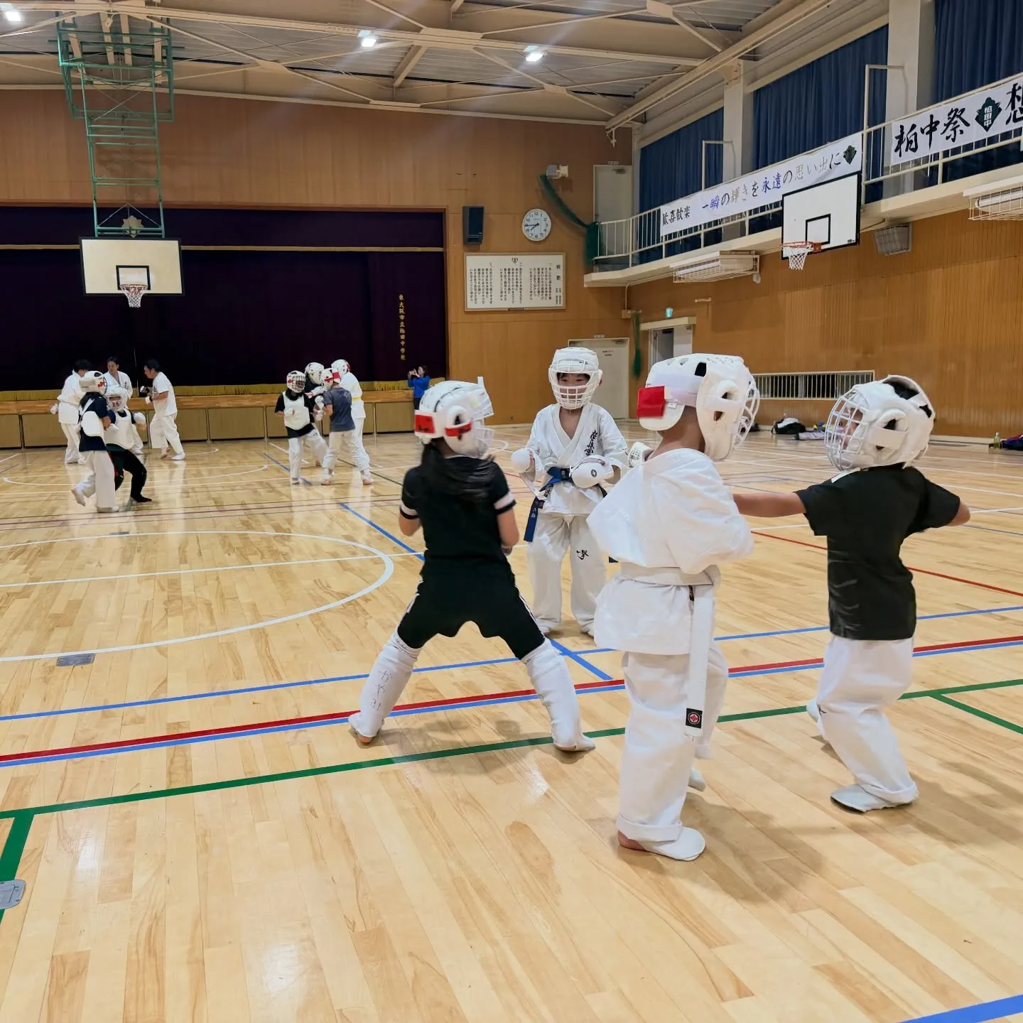 今日は稽古しやすい環境でした！