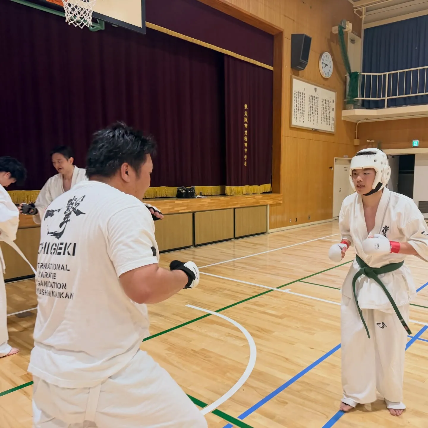 今日は稽古しやすい環境でした！