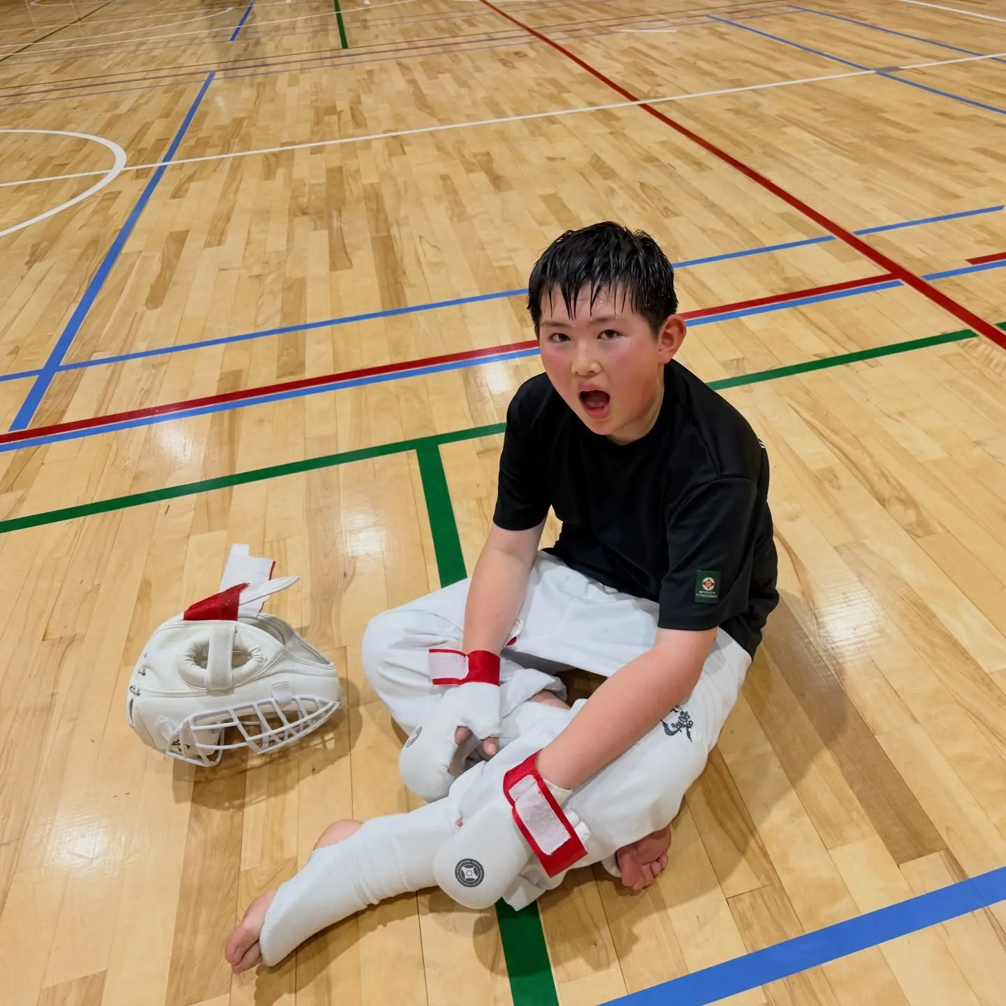 今日は稽古しやすい環境でした！