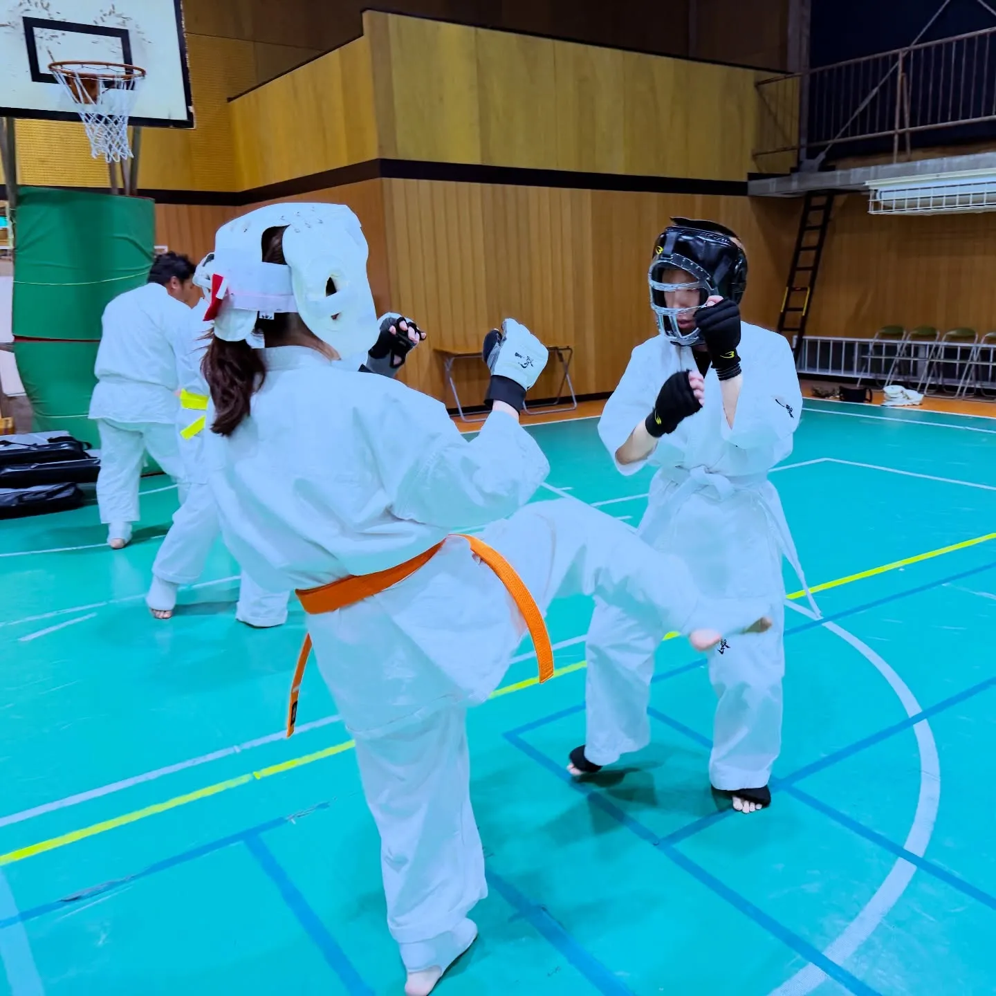 今日は稽古しやすい環境でした！