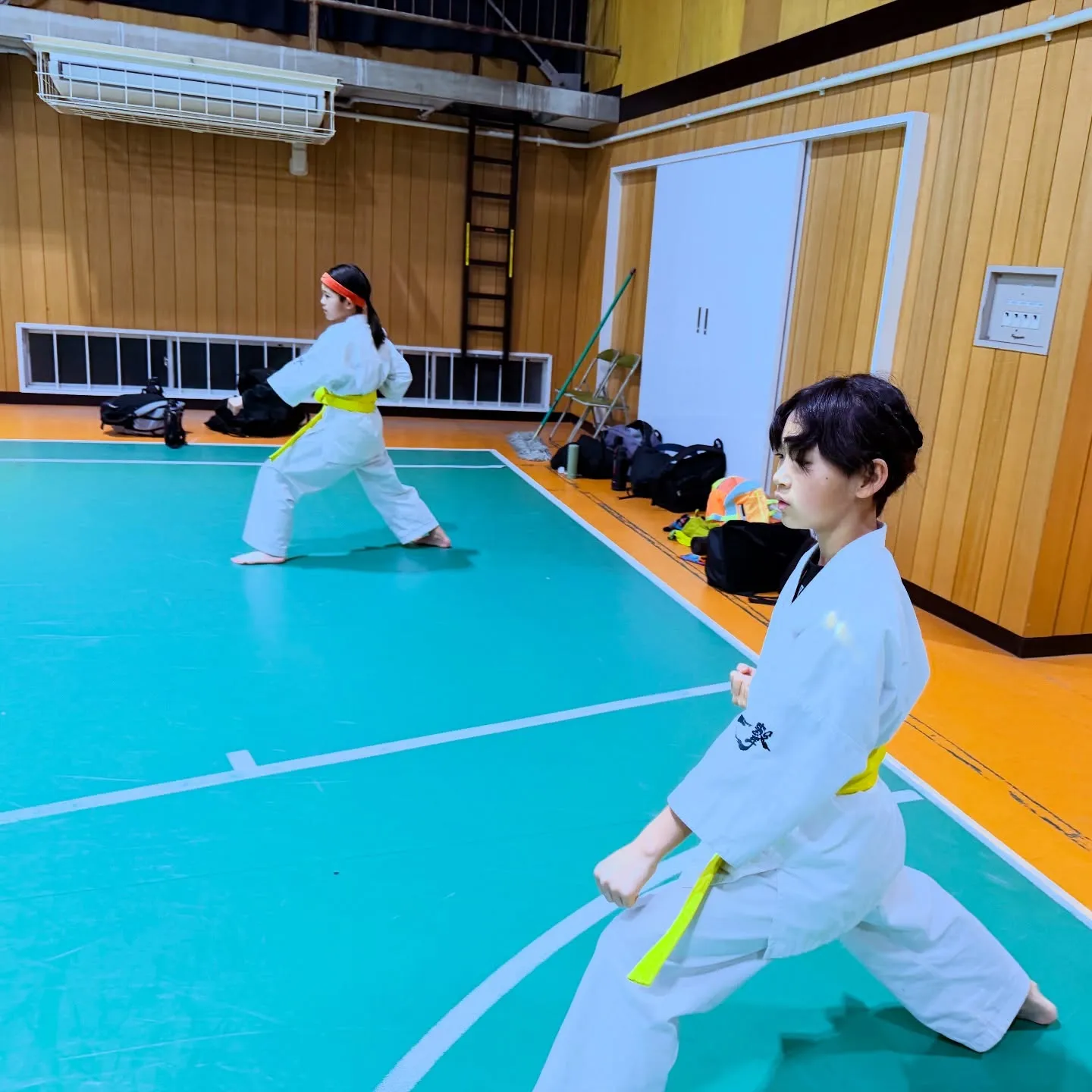 今日は稽古しやすい環境でした！