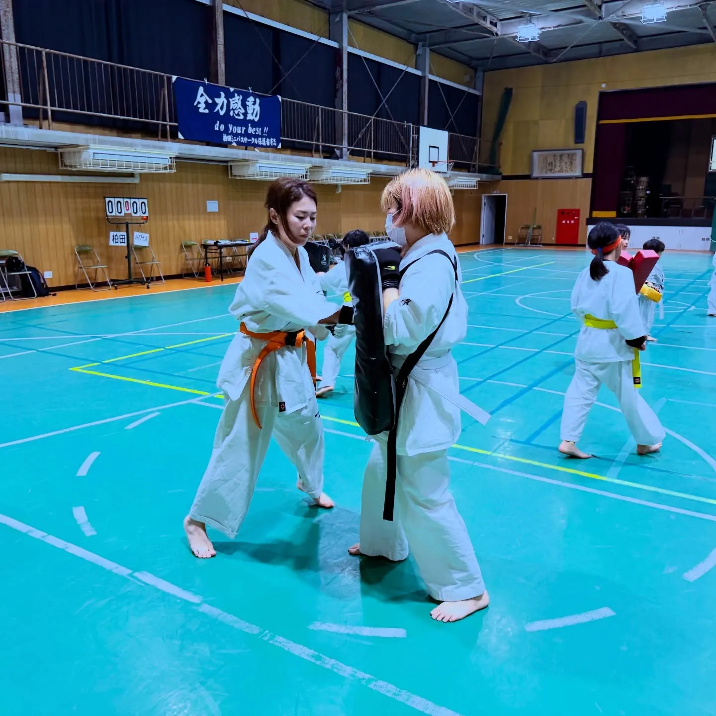 今日は稽古しやすい環境でした！