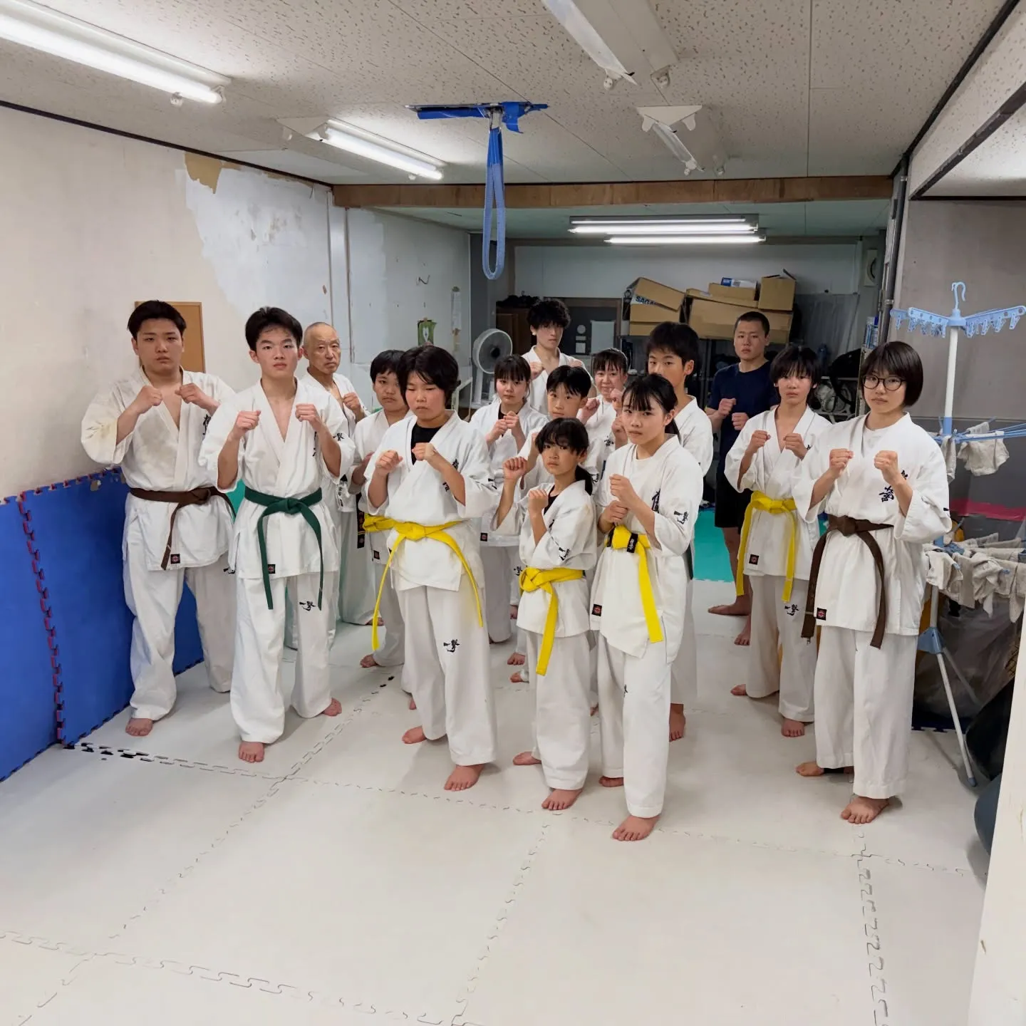 一般部！今日は身長の高い高校一年生が体験に来ました！