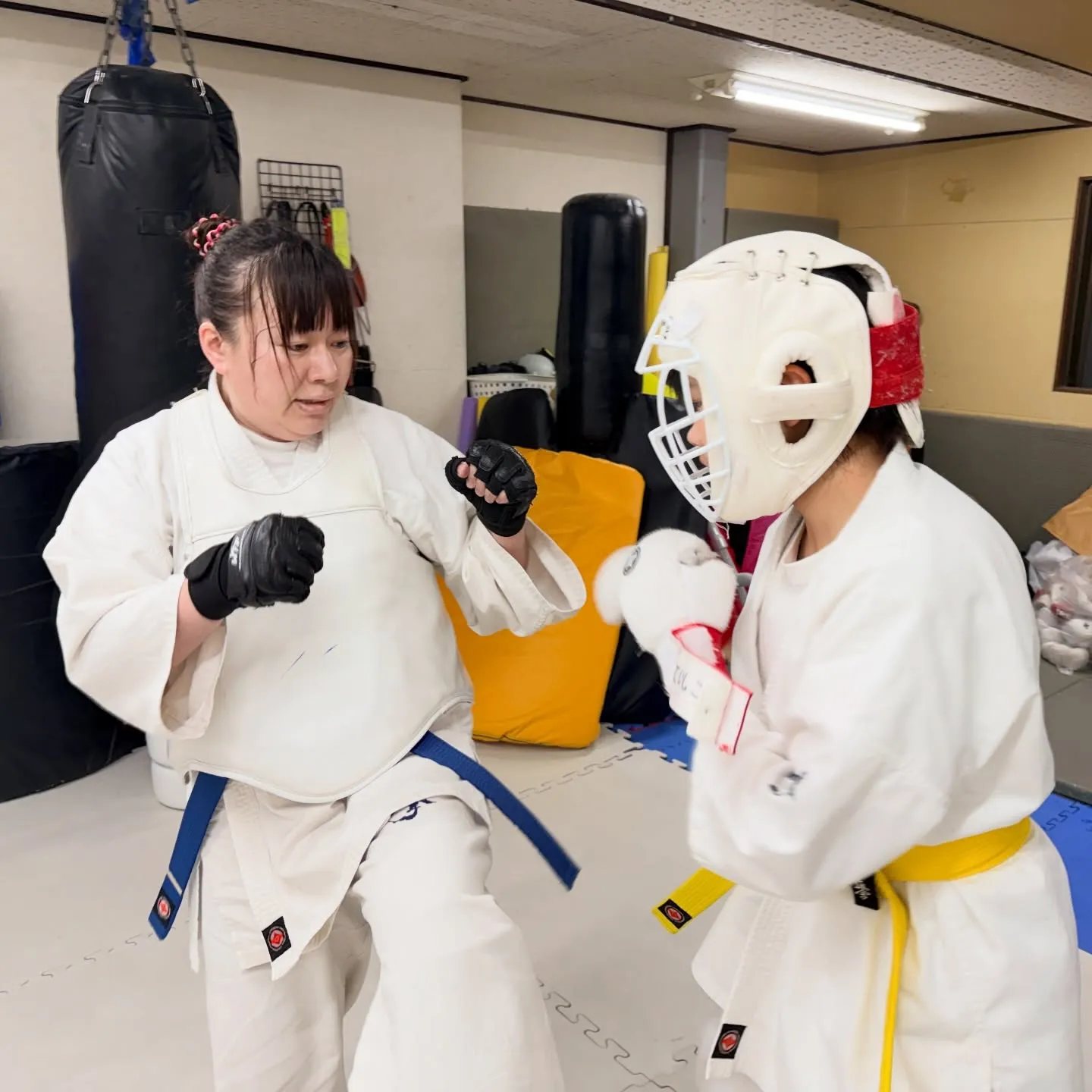 一般部！今日は身長の高い高校一年生が体験に来ました！