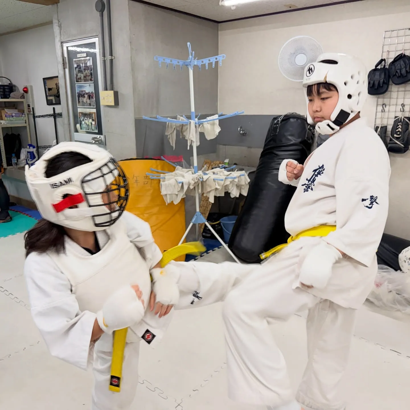 一般部！今日は身長の高い高校一年生が体験に来ました！