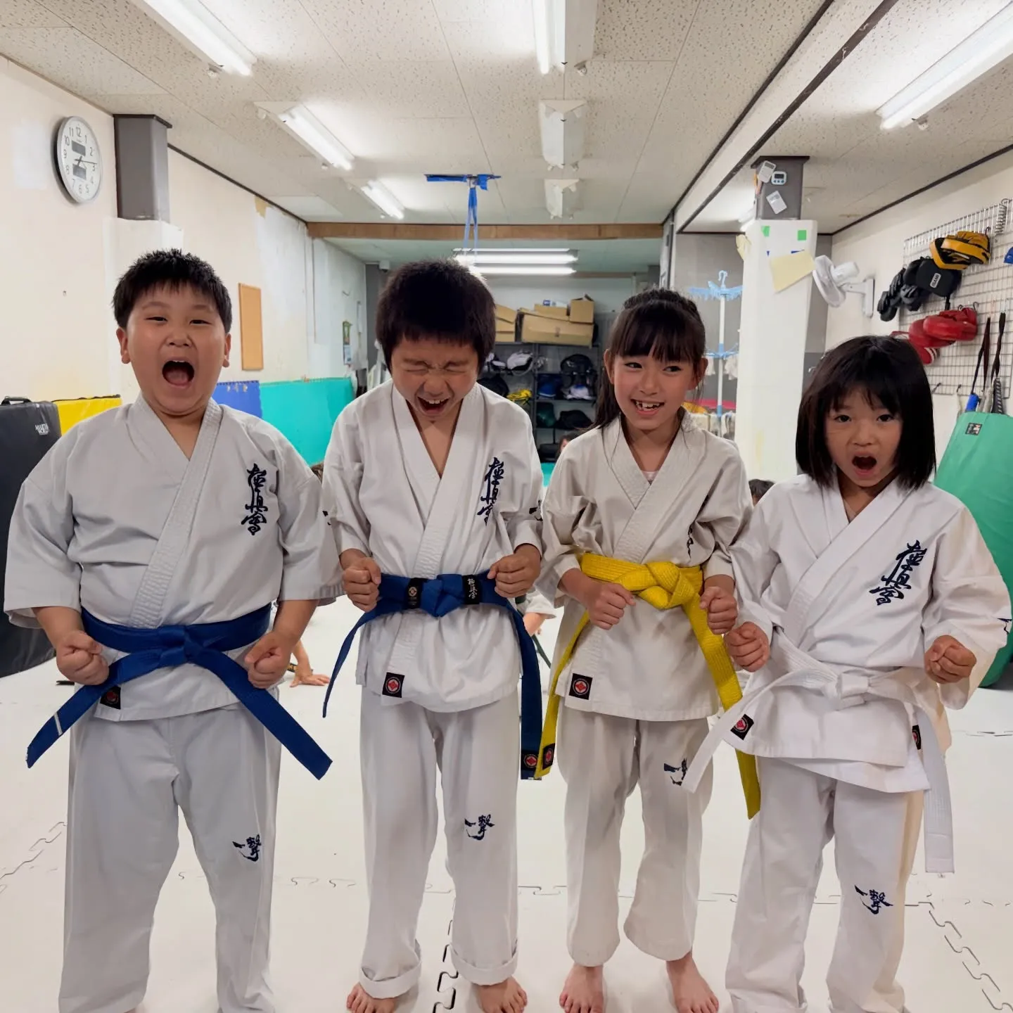 子供らしさが一番だね！押忍！