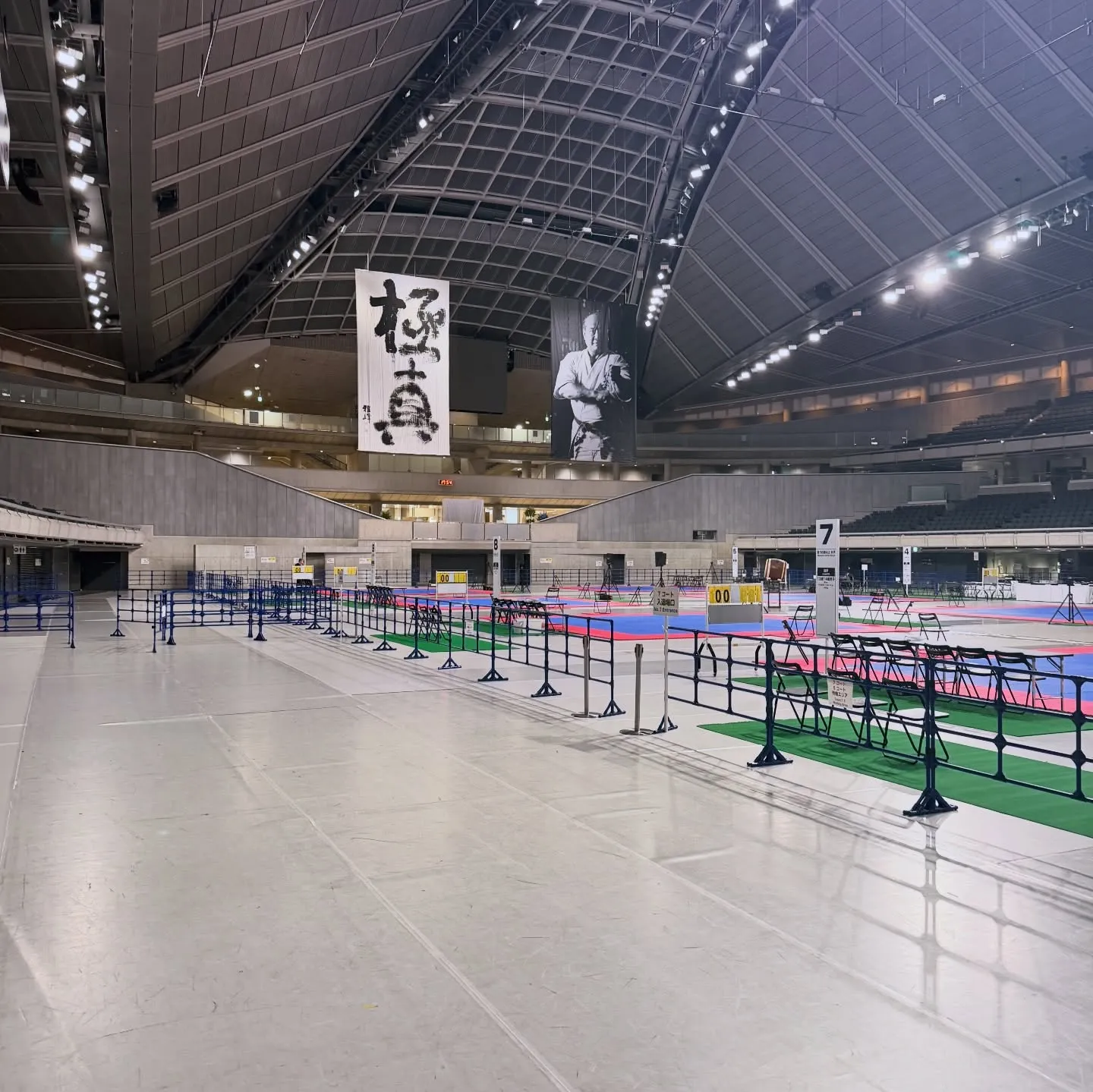選手の皆様、明日から二日間頑張ってください！