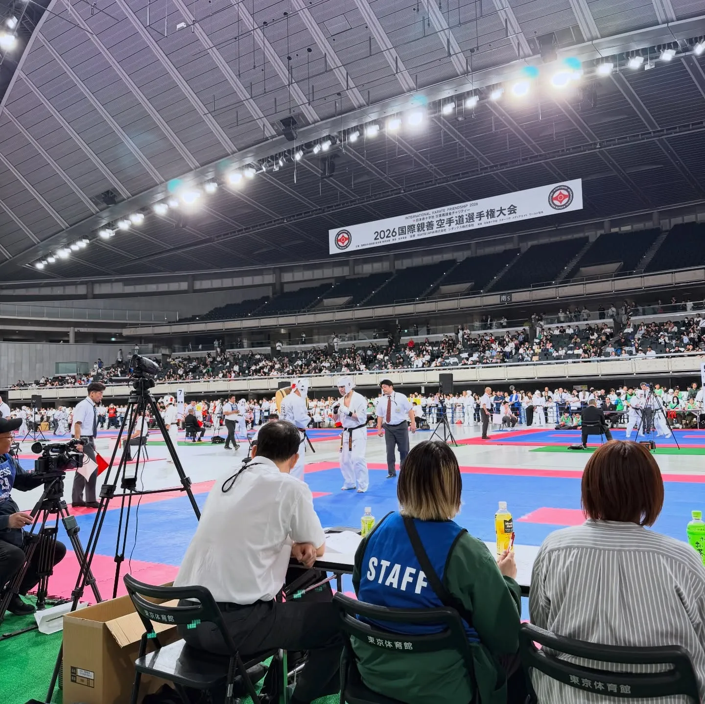 国際親善大会、初日終了！