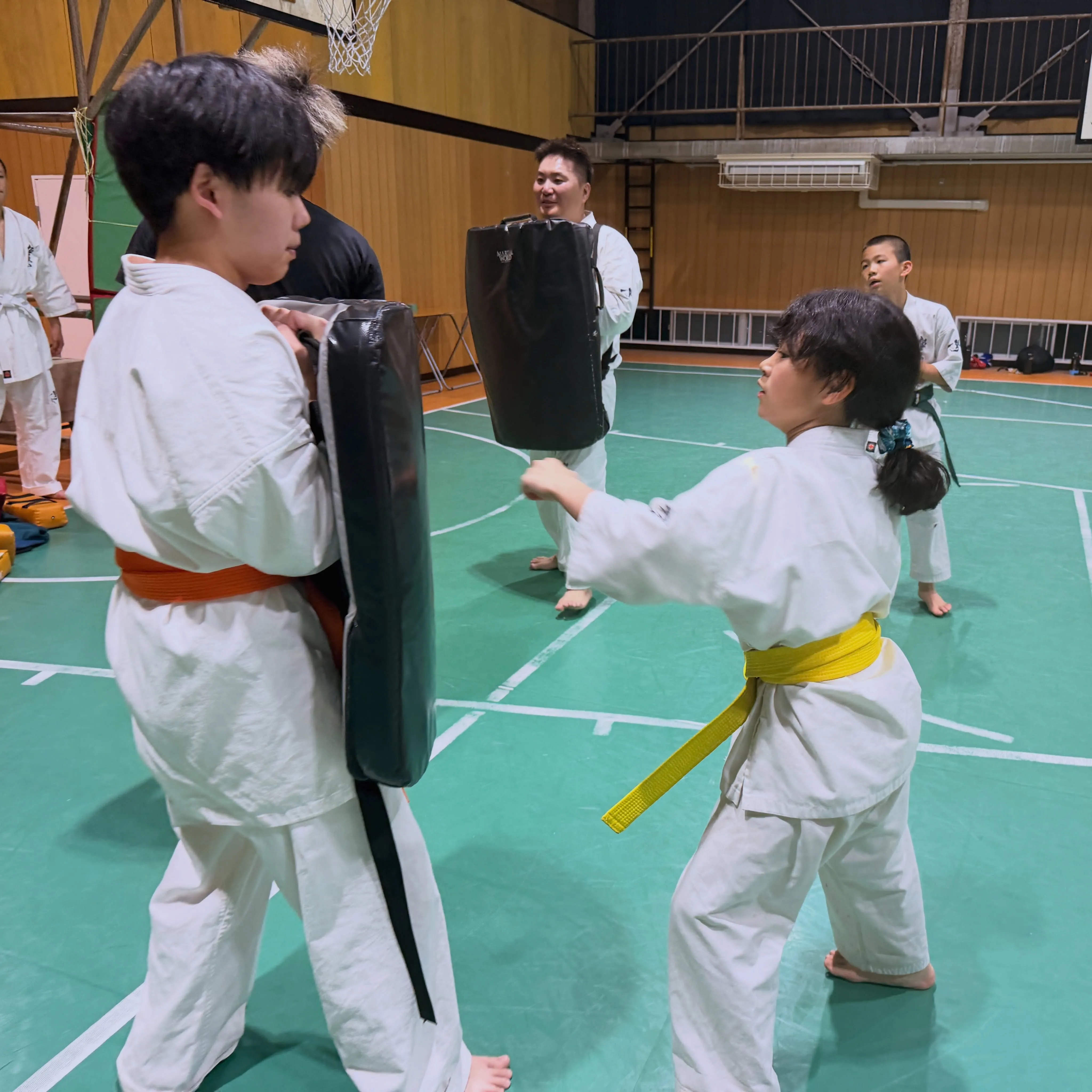 今日もみんな頑張りました！