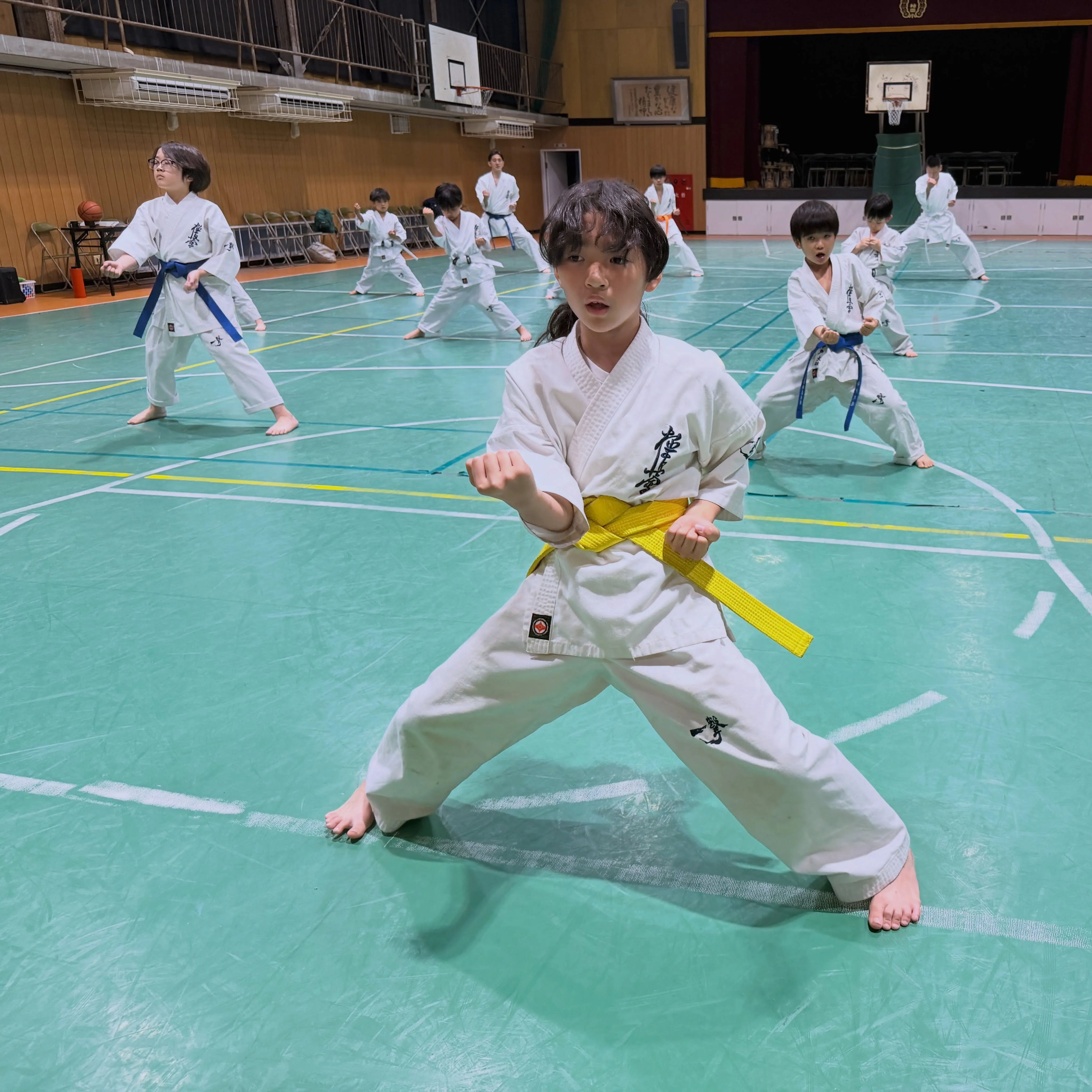 火、金の学校の稽古は少年一般合同です！
