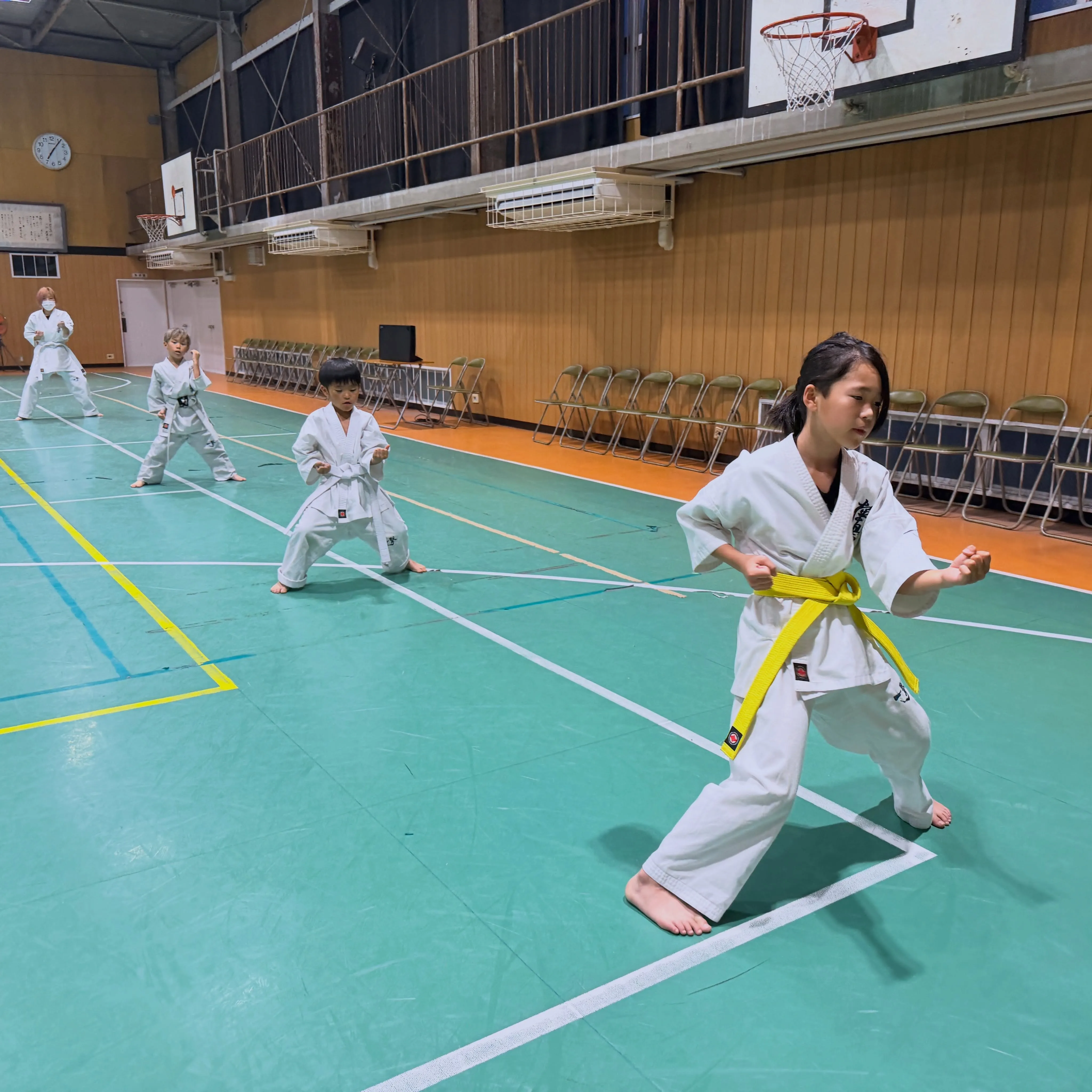 火、金の学校の稽古は少年一般合同です！