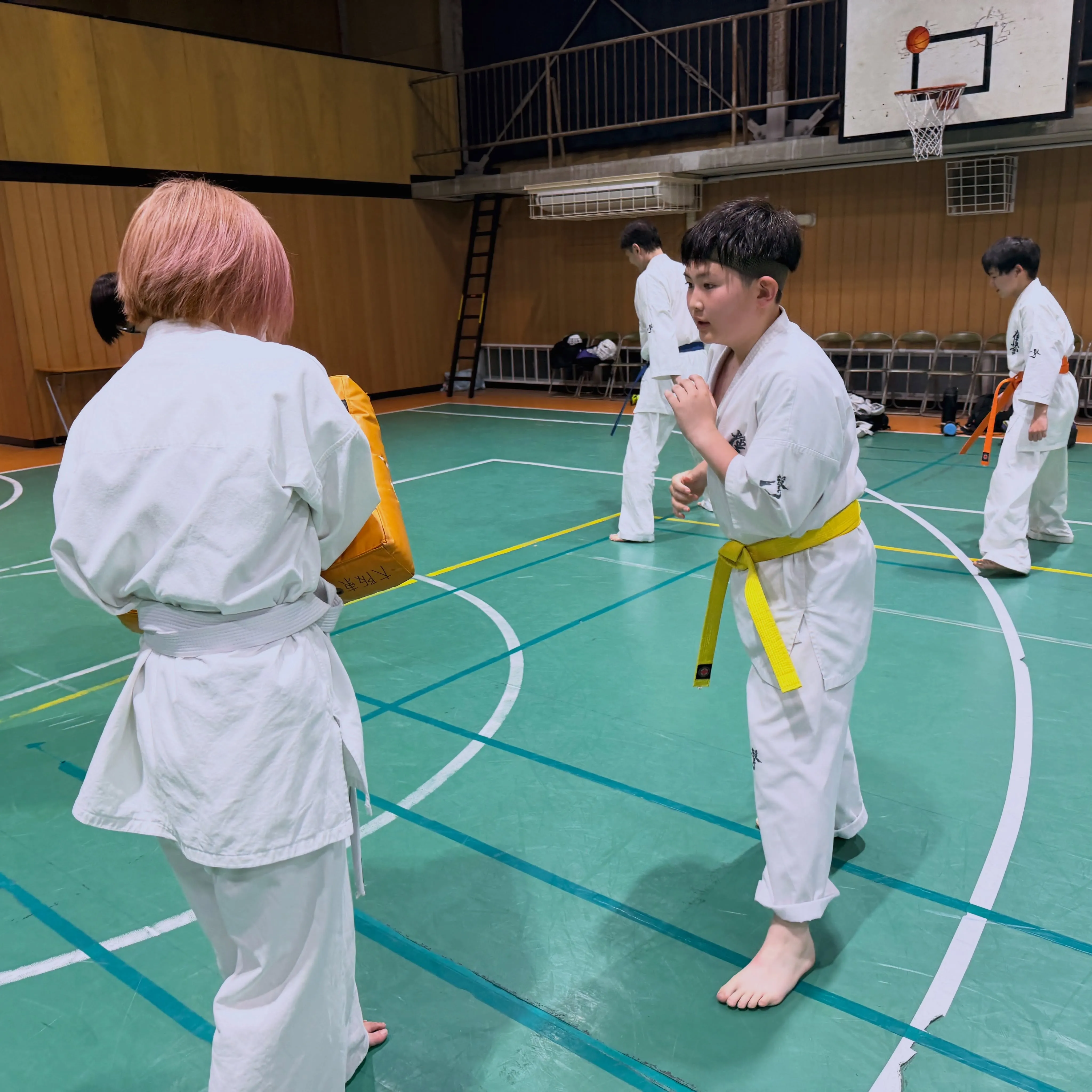 火、金の学校の稽古は少年一般合同です！