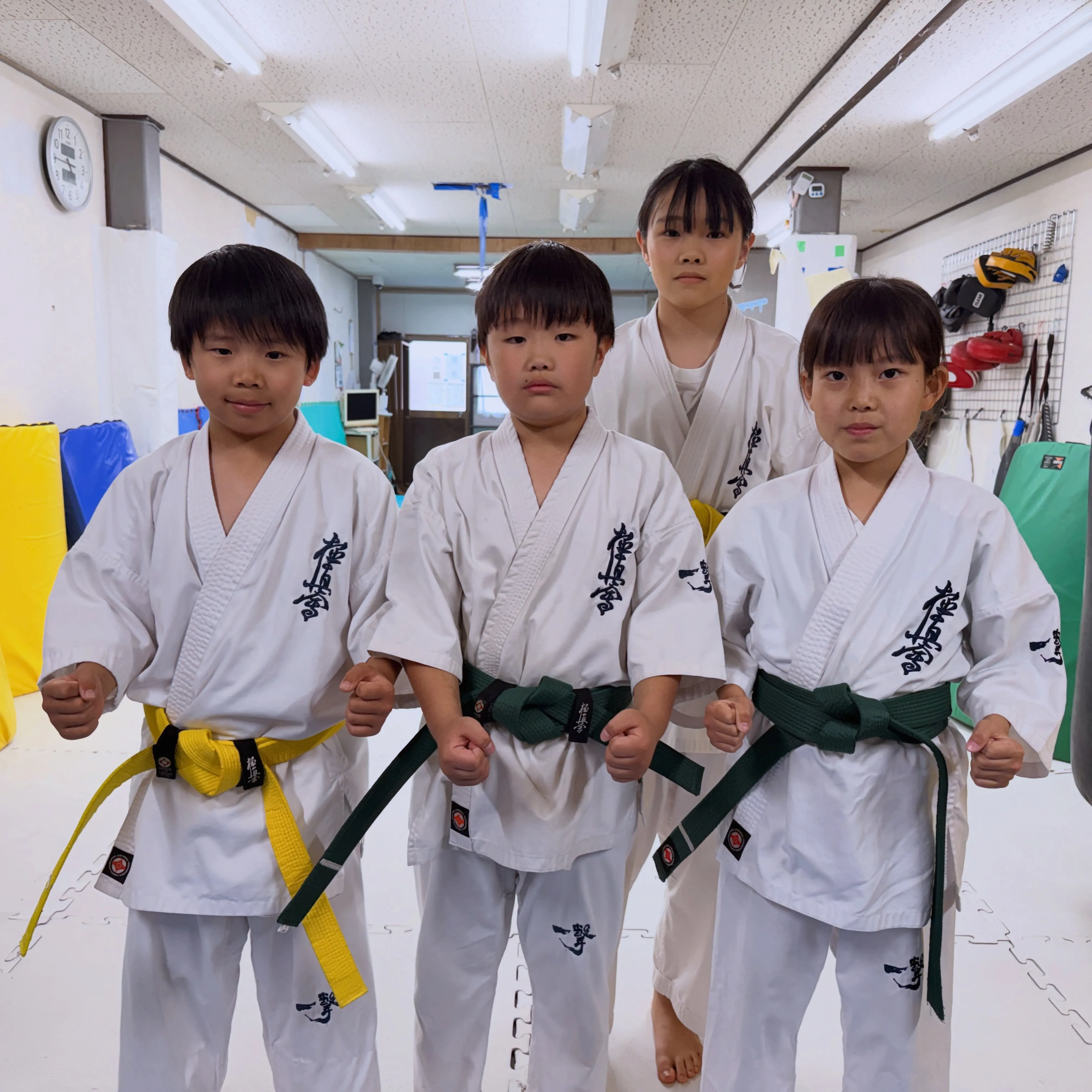 稽古前！今日も頑張るぞ！