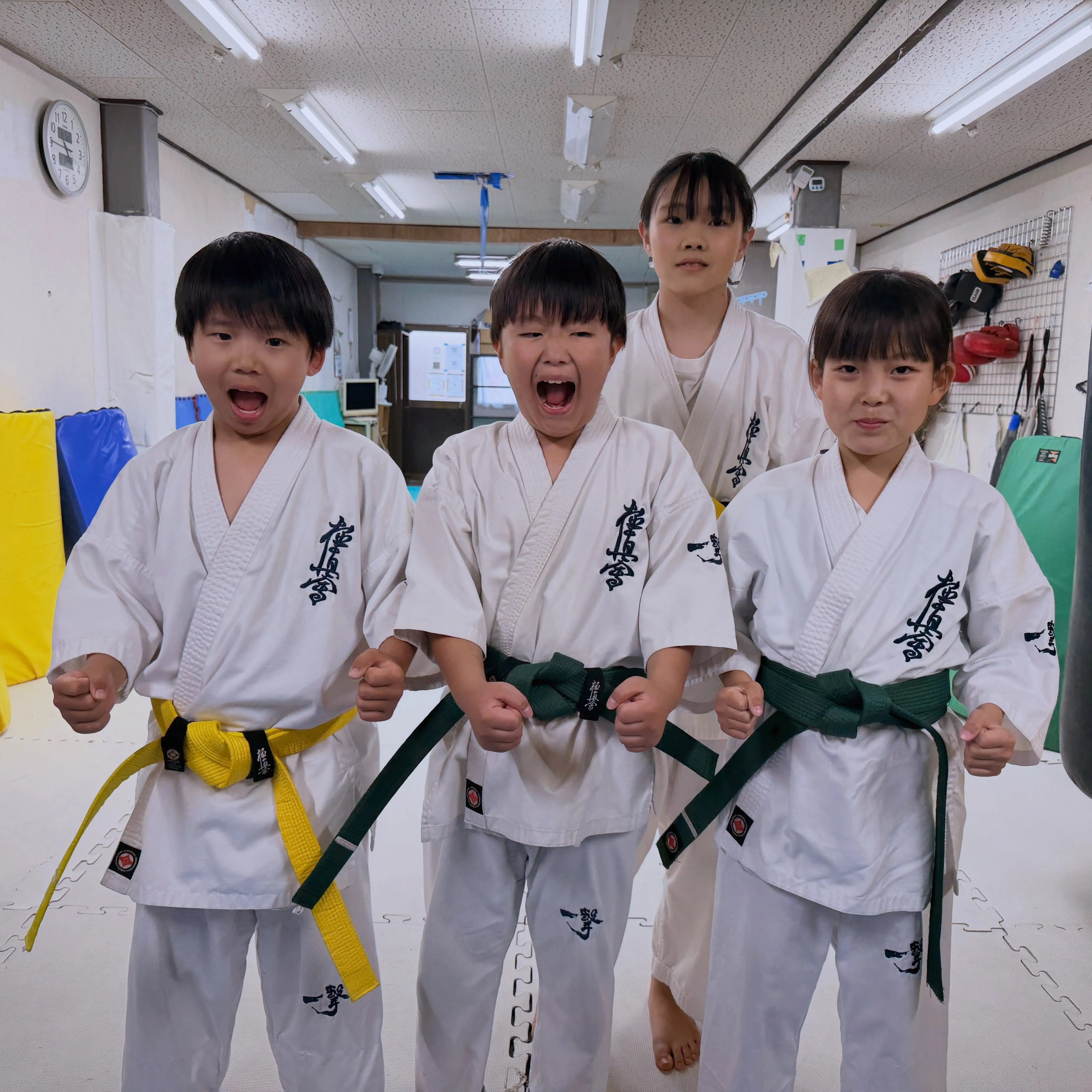 稽古前！今日も頑張るぞ！