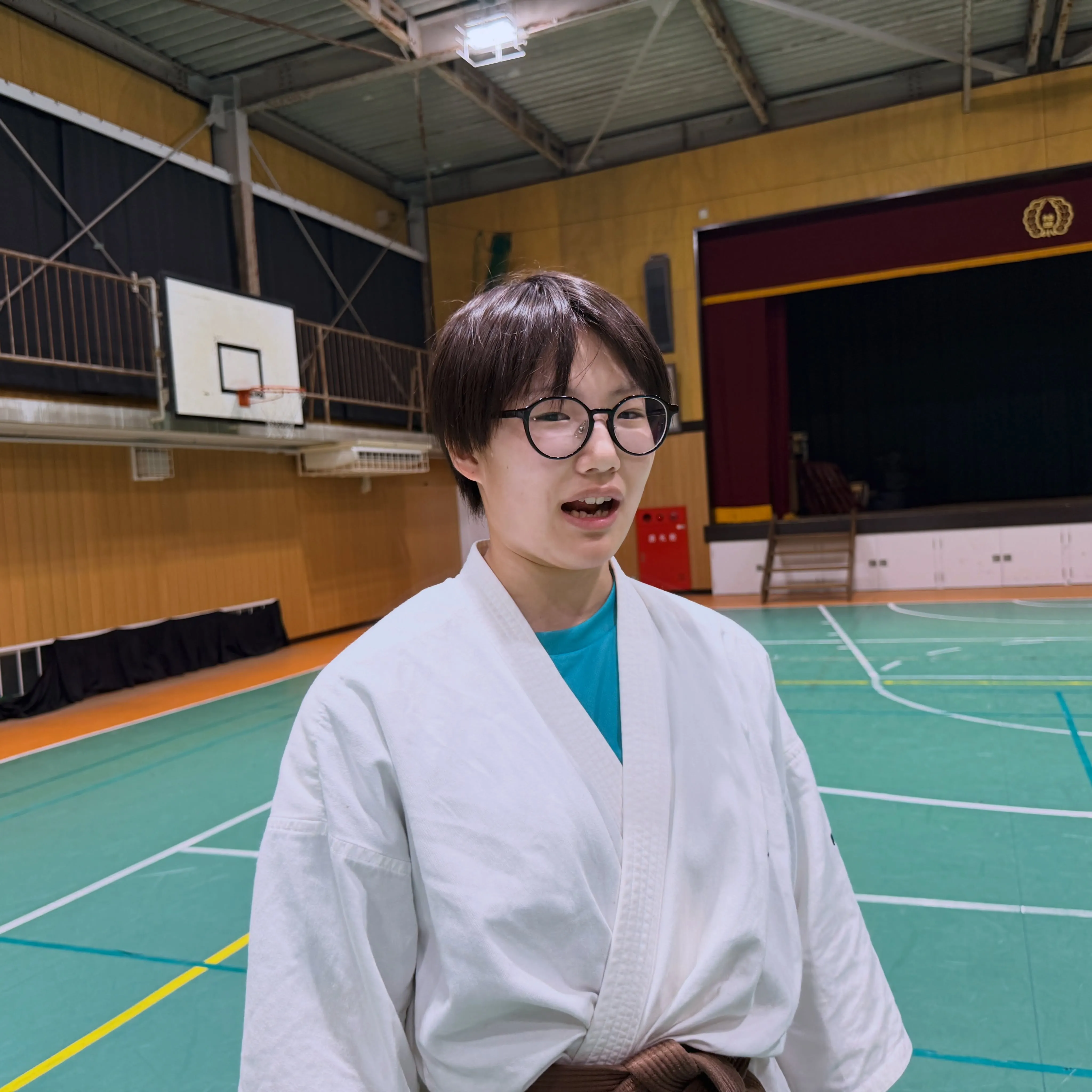 先輩と後輩競い合ってます！