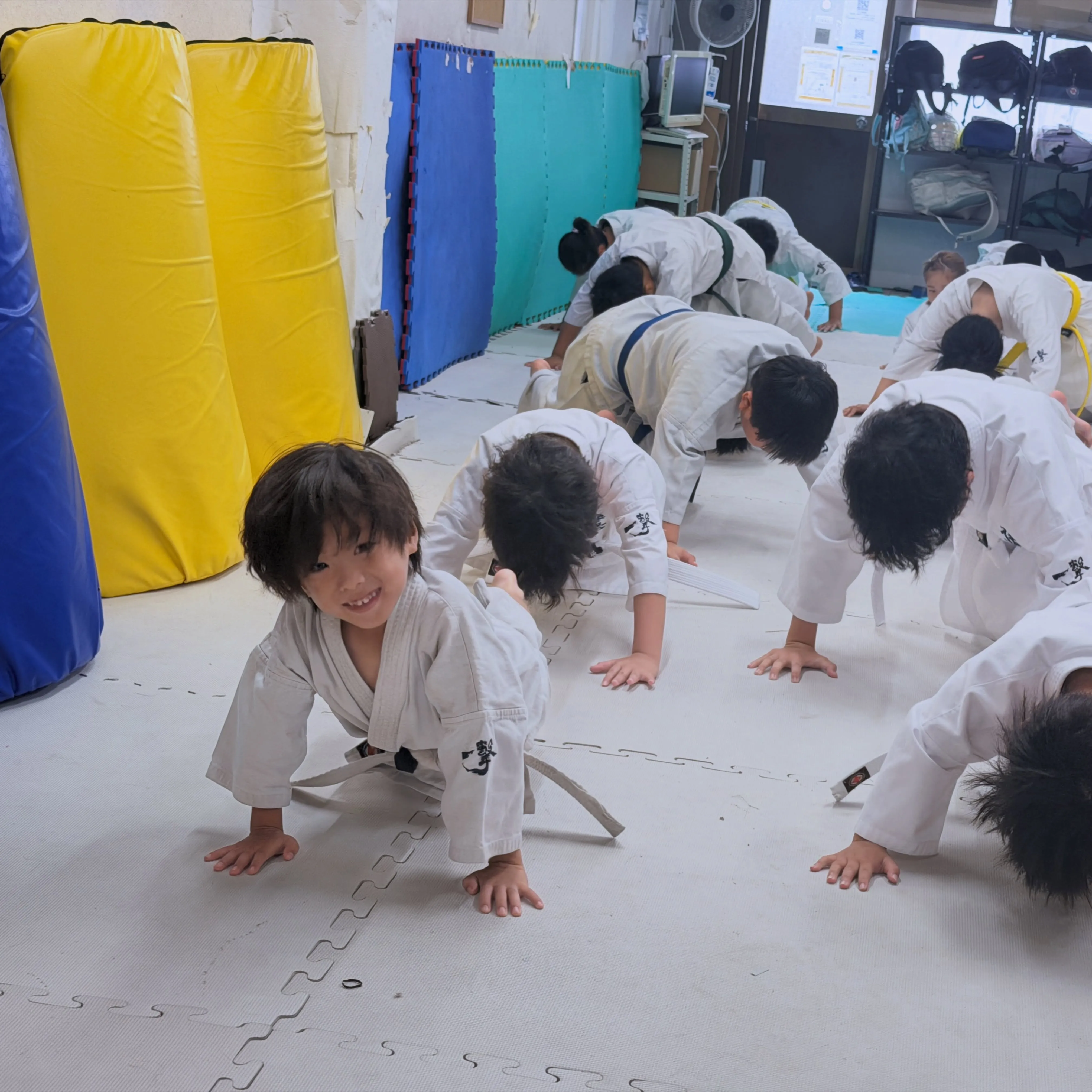 今日は年に数回しかない午前中の稽古でした！