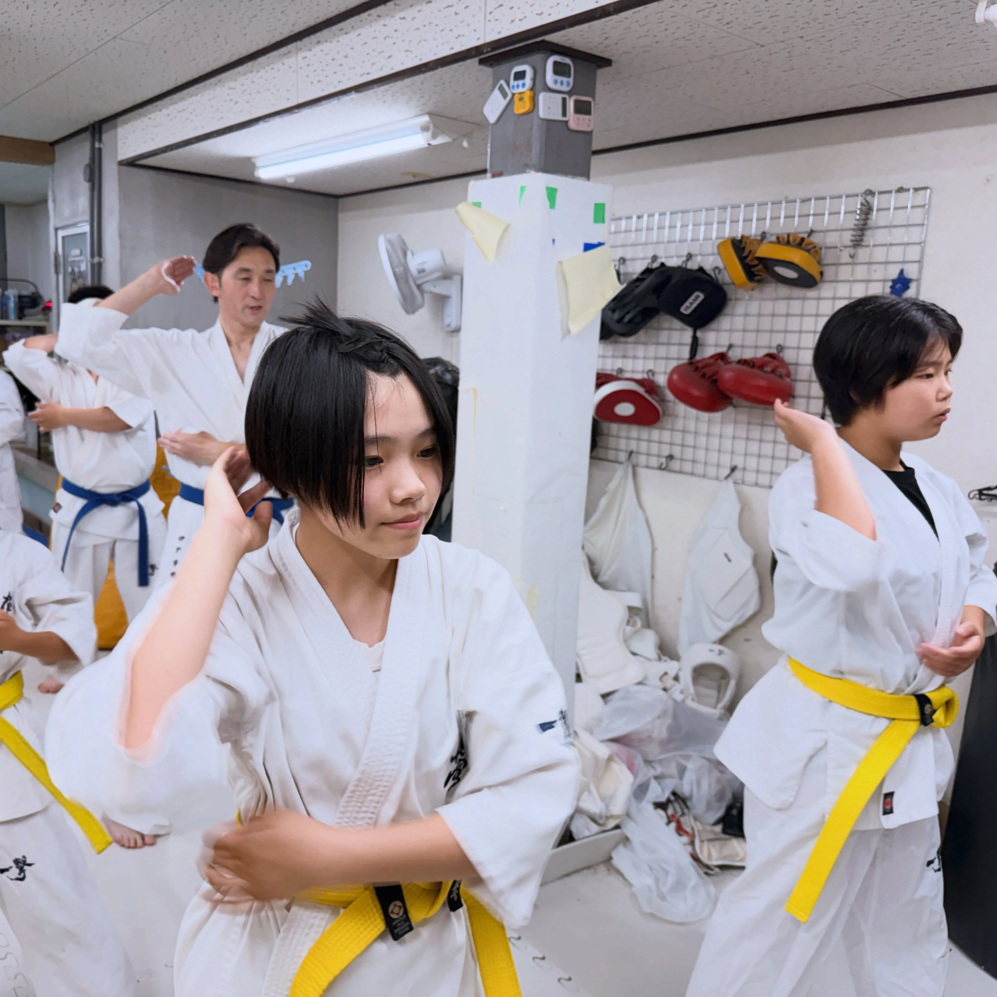 一般部！暑さに負けず稽古頑張りました！