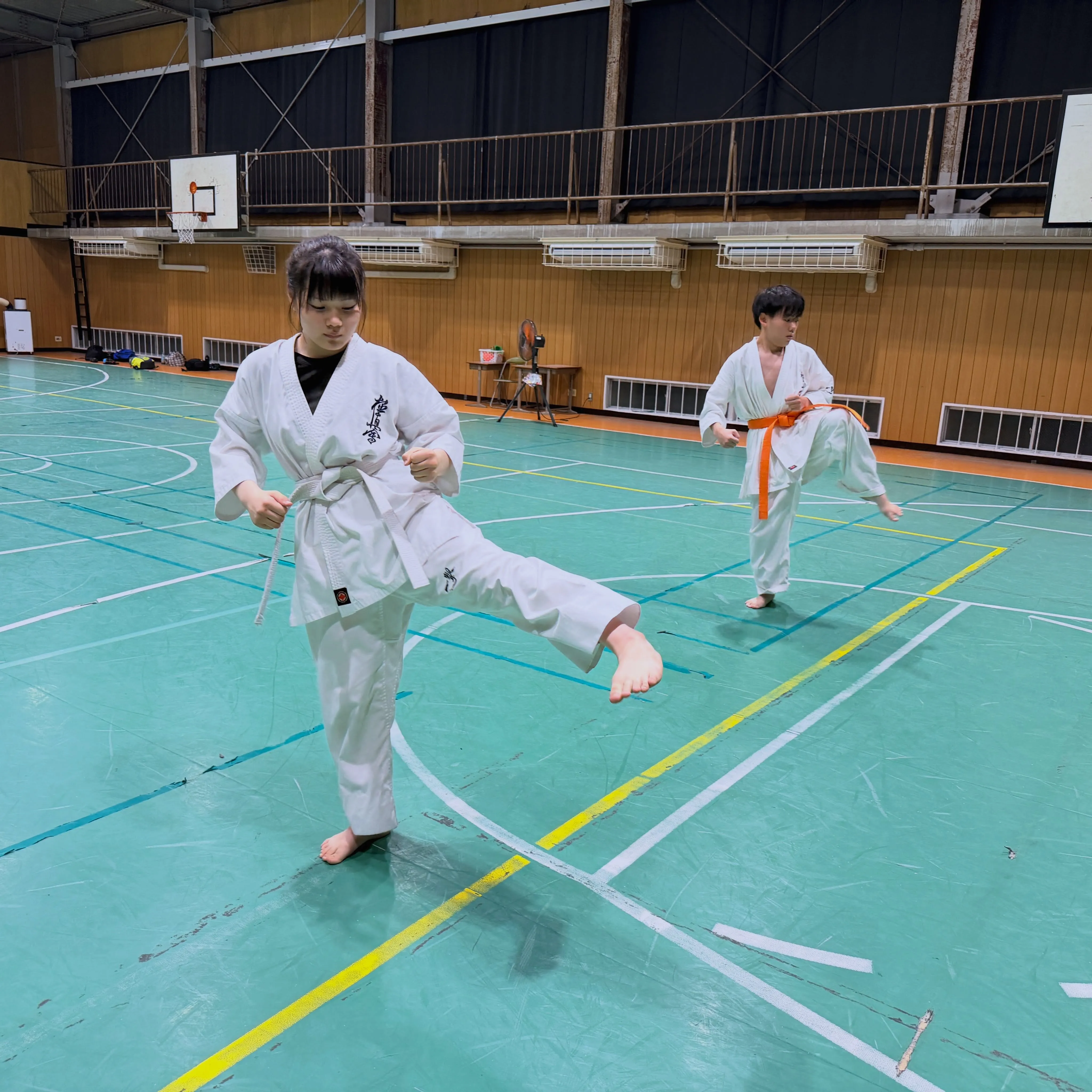 型稽古40分頑張りました！