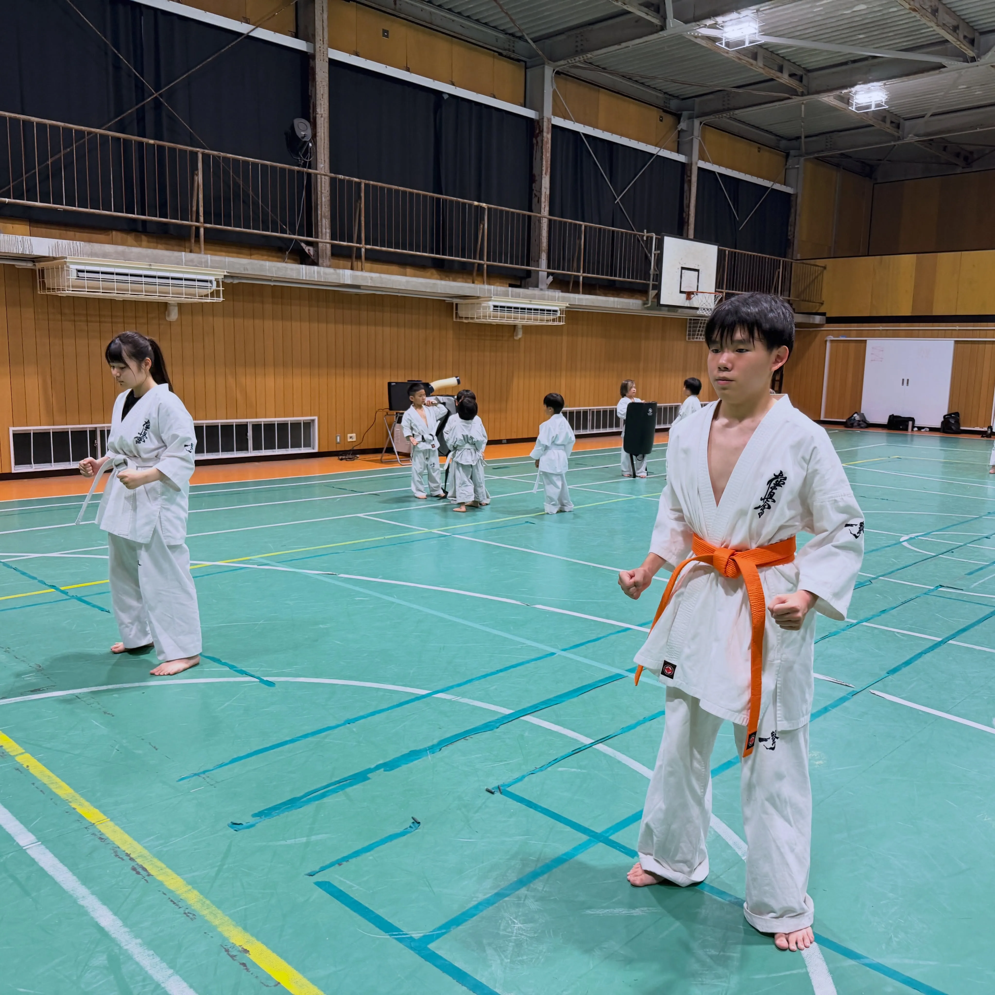 型稽古40分頑張りました！