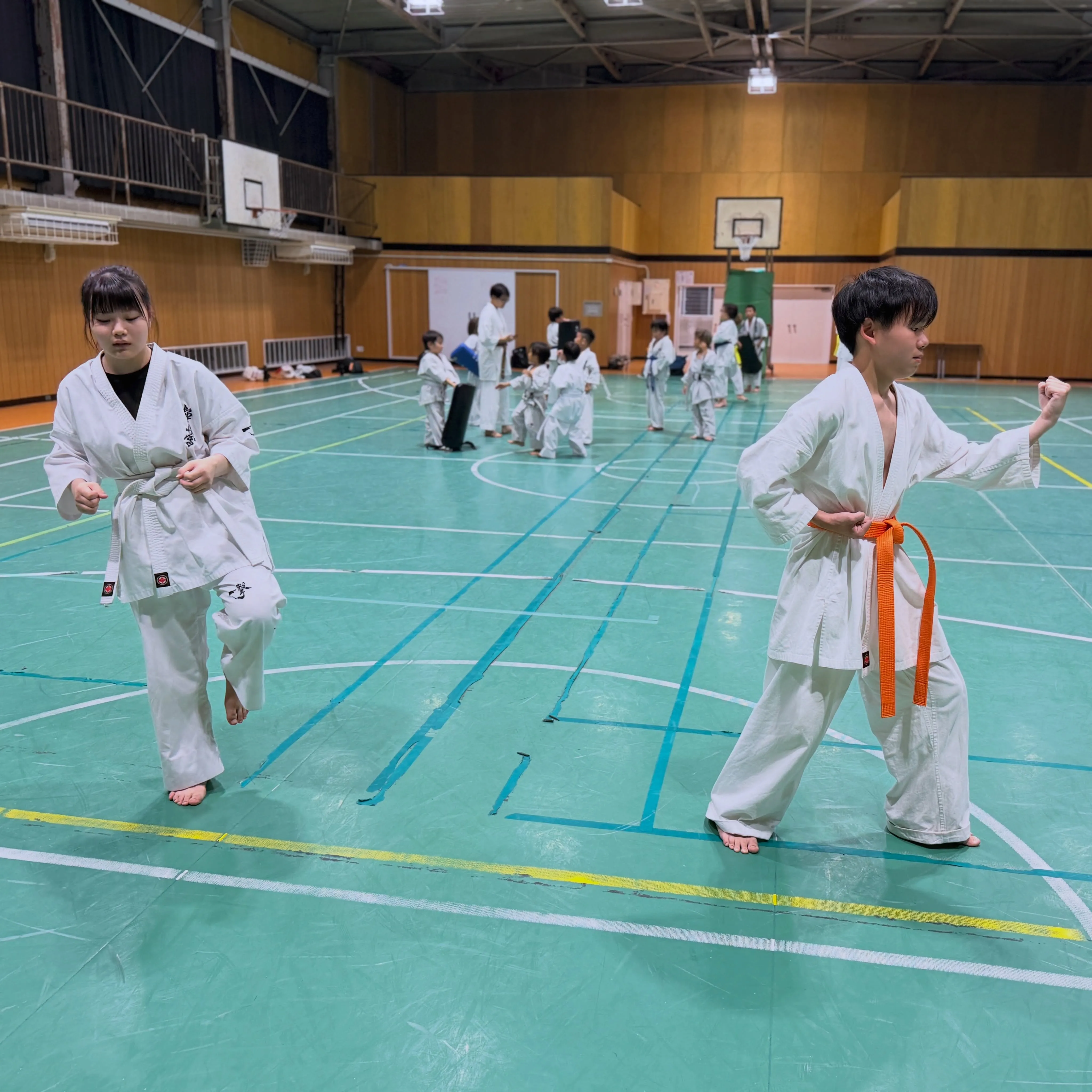 型稽古40分頑張りました！