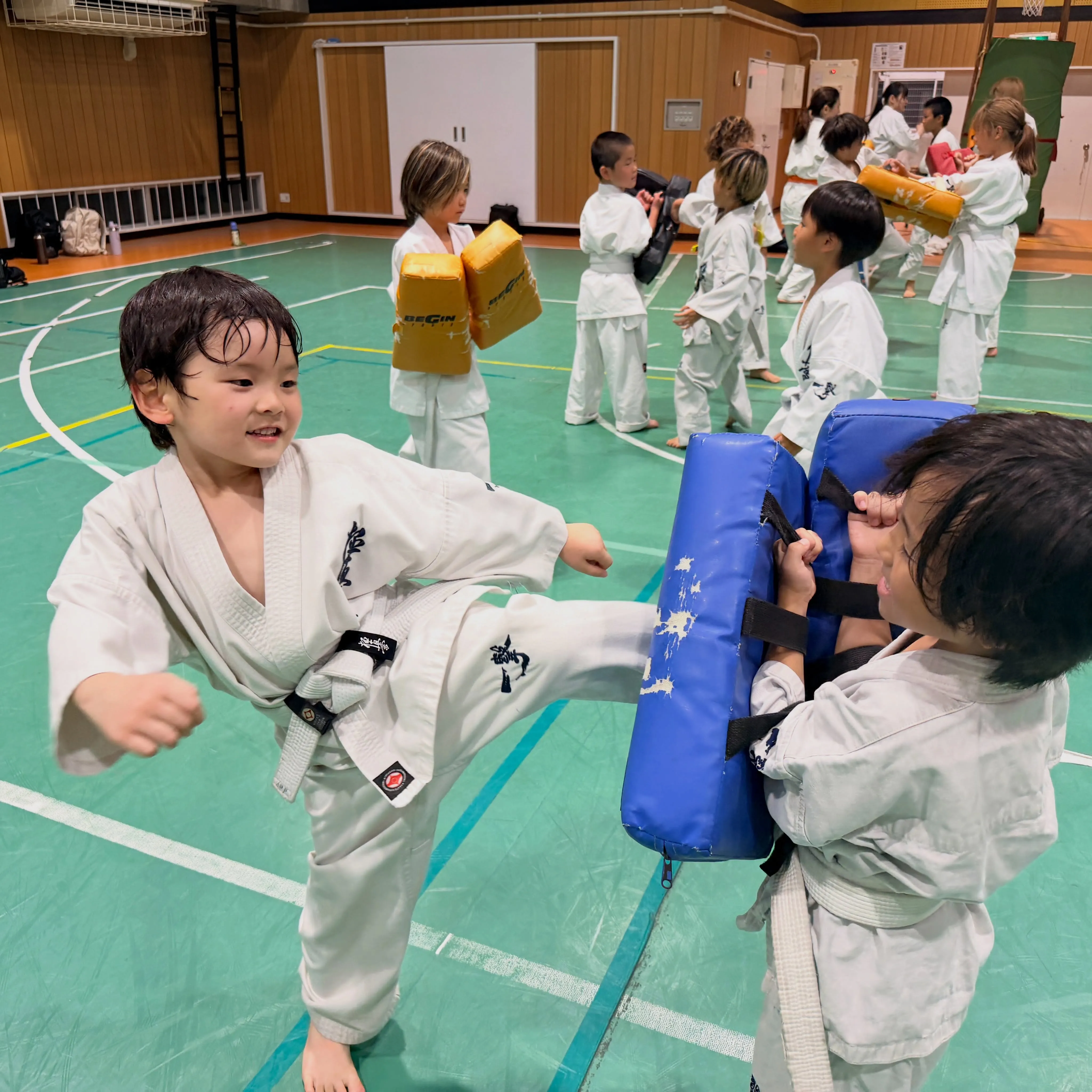 今日は暑かったです！