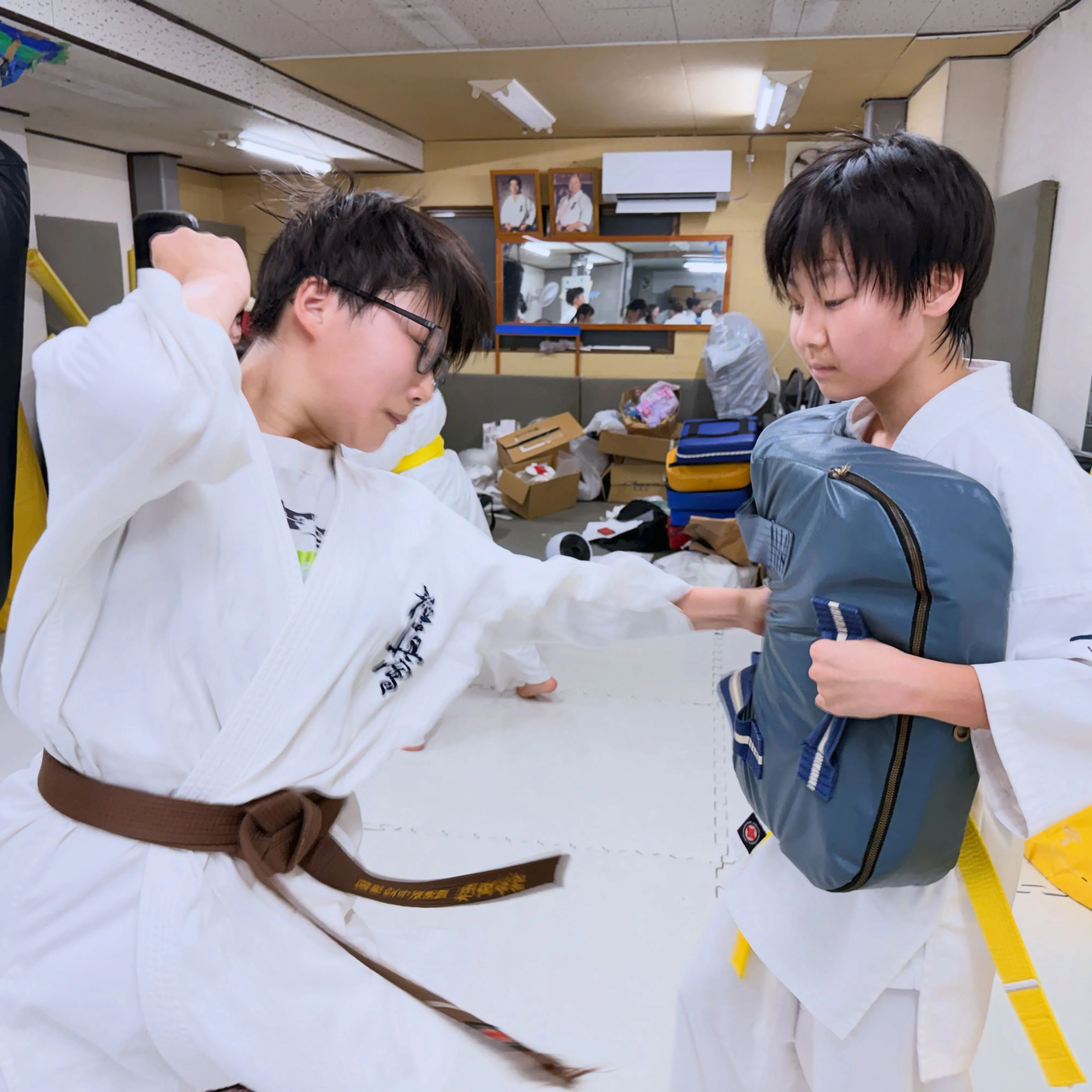 暑かったですが、気合いで頑張りました！