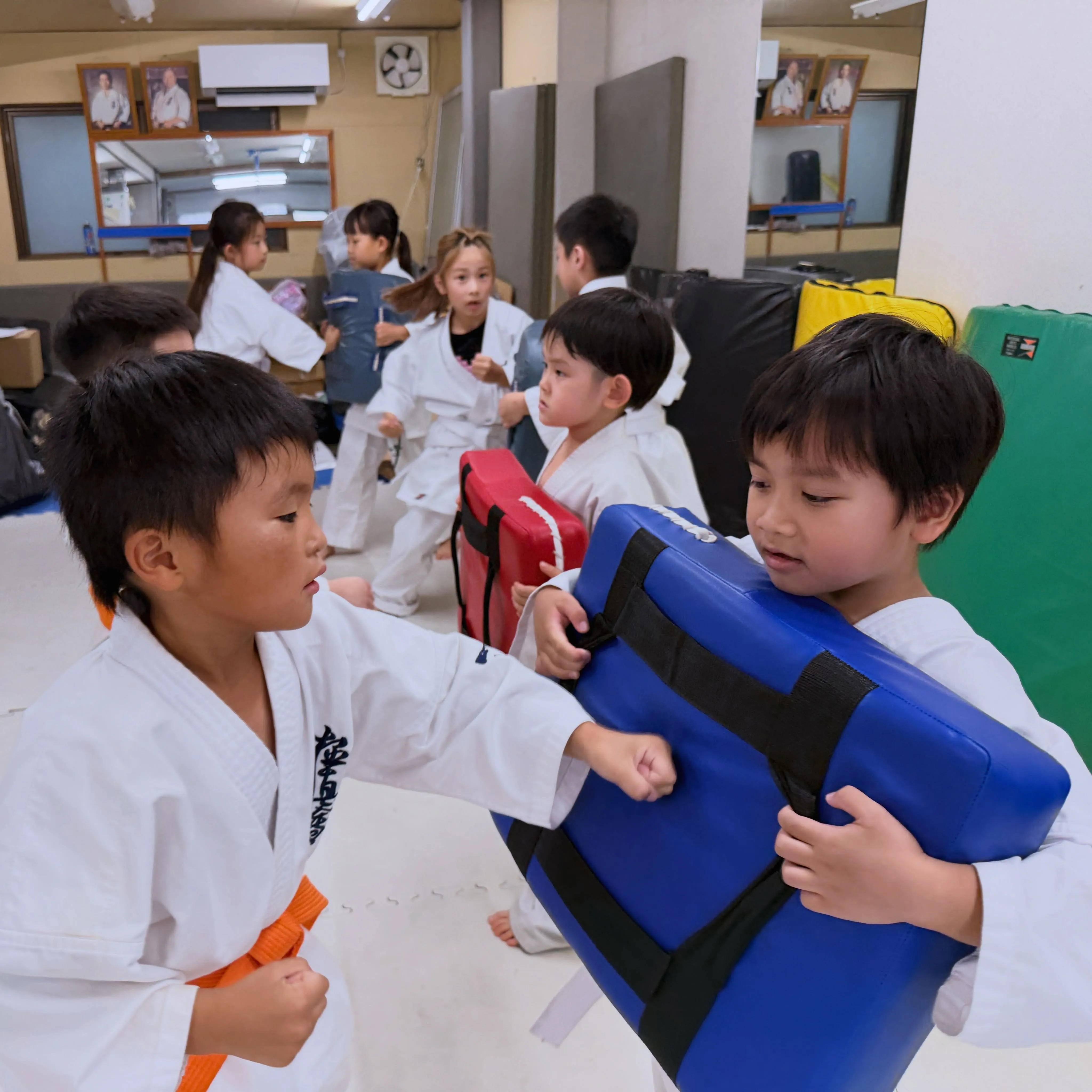小学生はこの暑さでも元気でした！