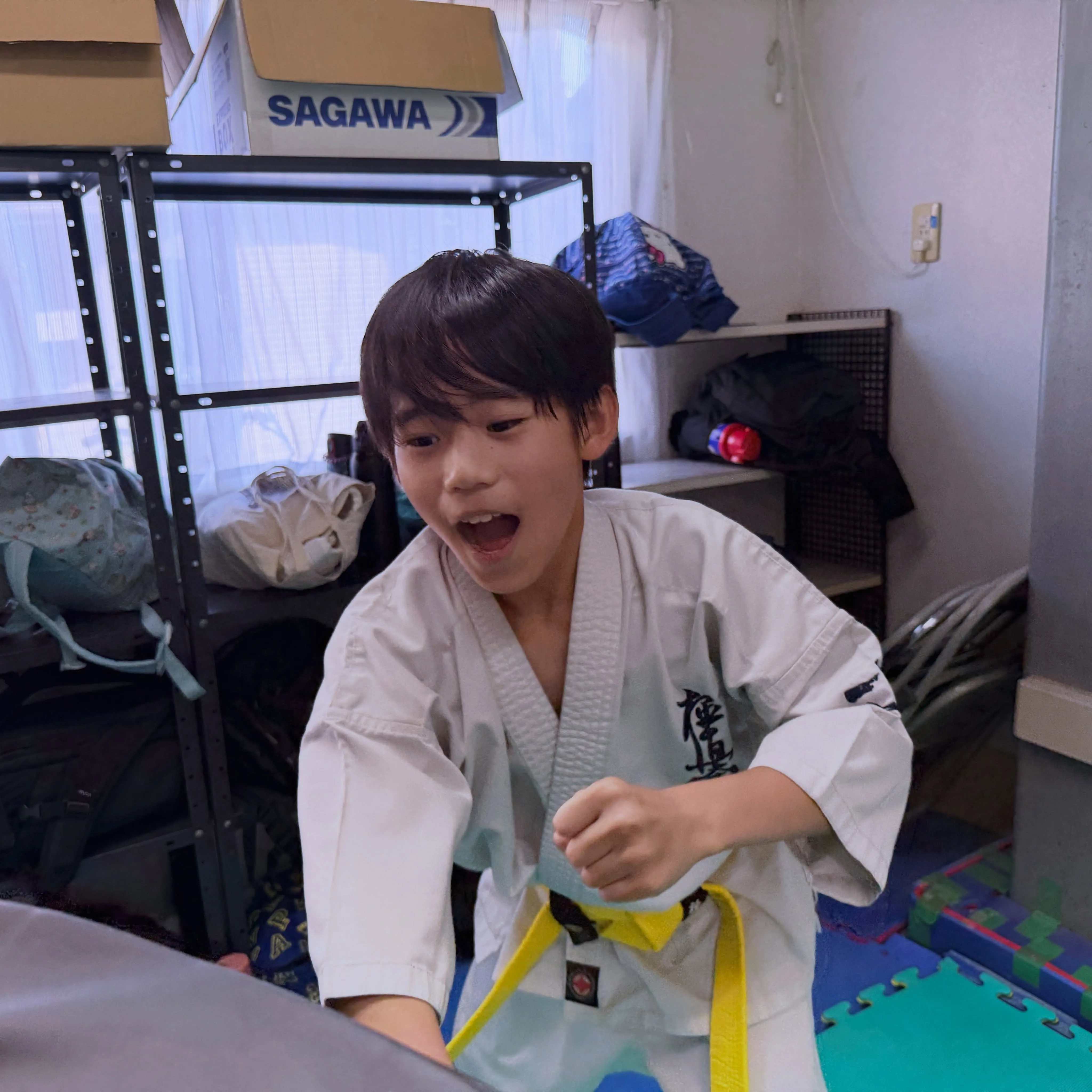 小学生はこの暑さでも元気でした！