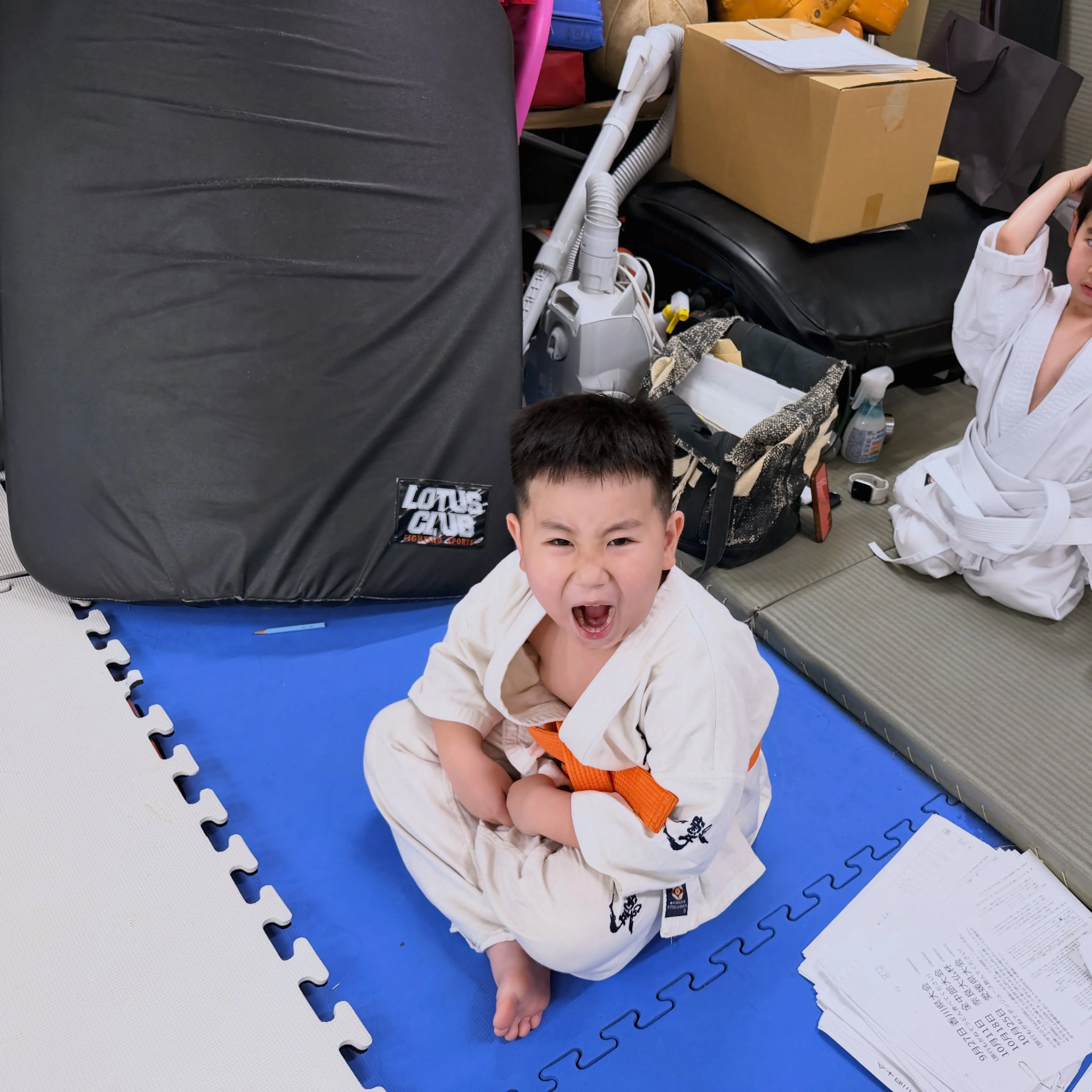 小学生はこの暑さでも元気でした！