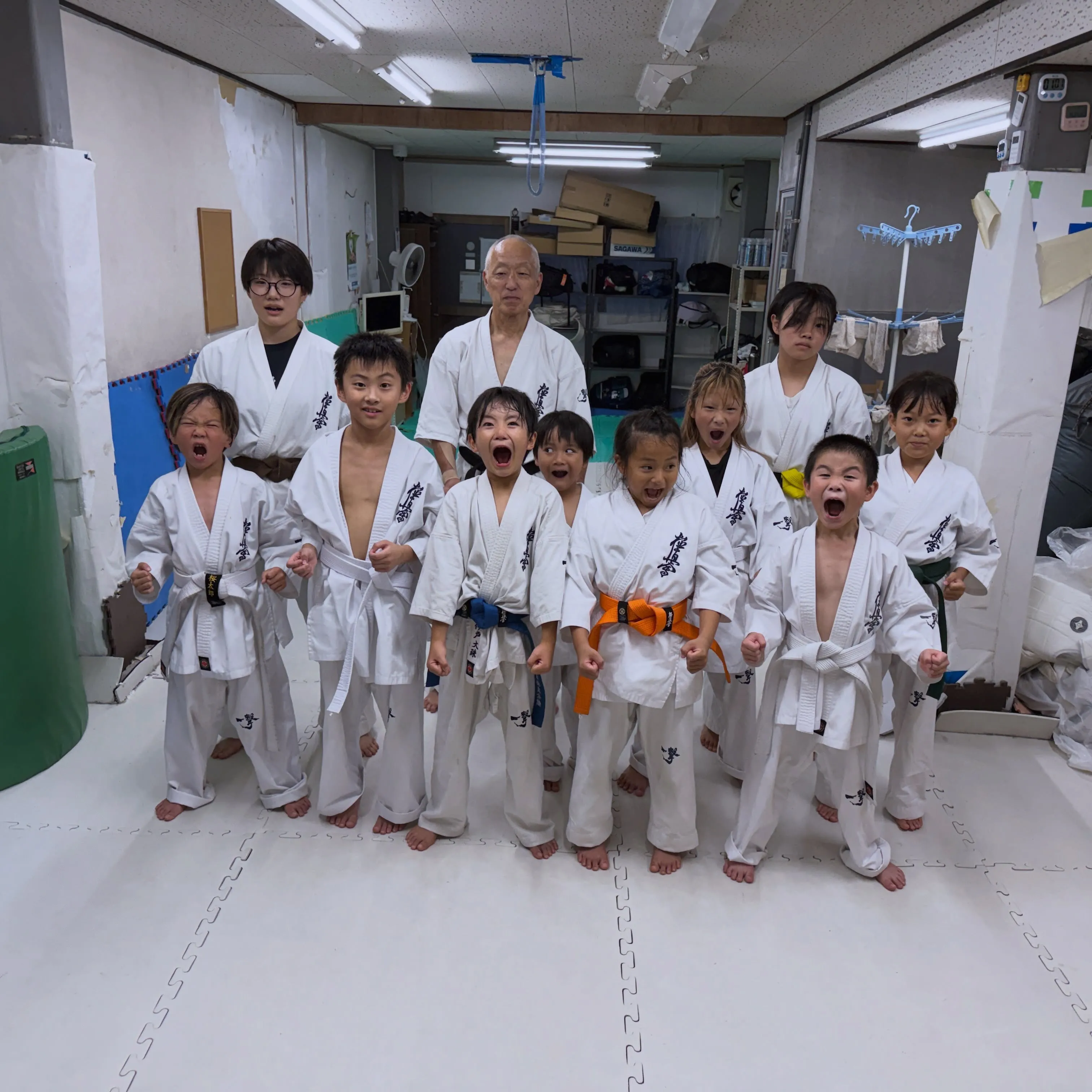 お盆休み前、最後の稽古でした！