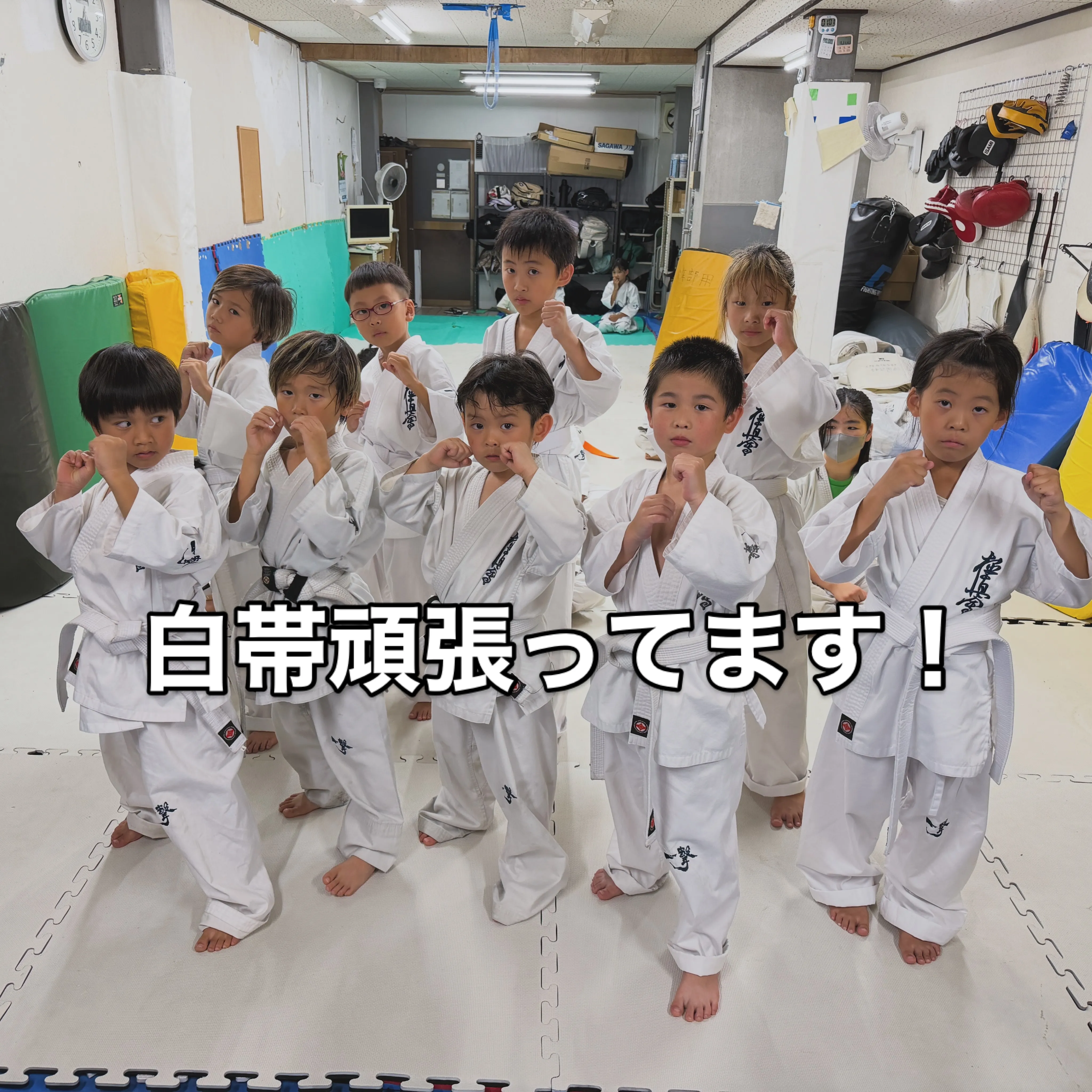 誰でも最初は白帯です！