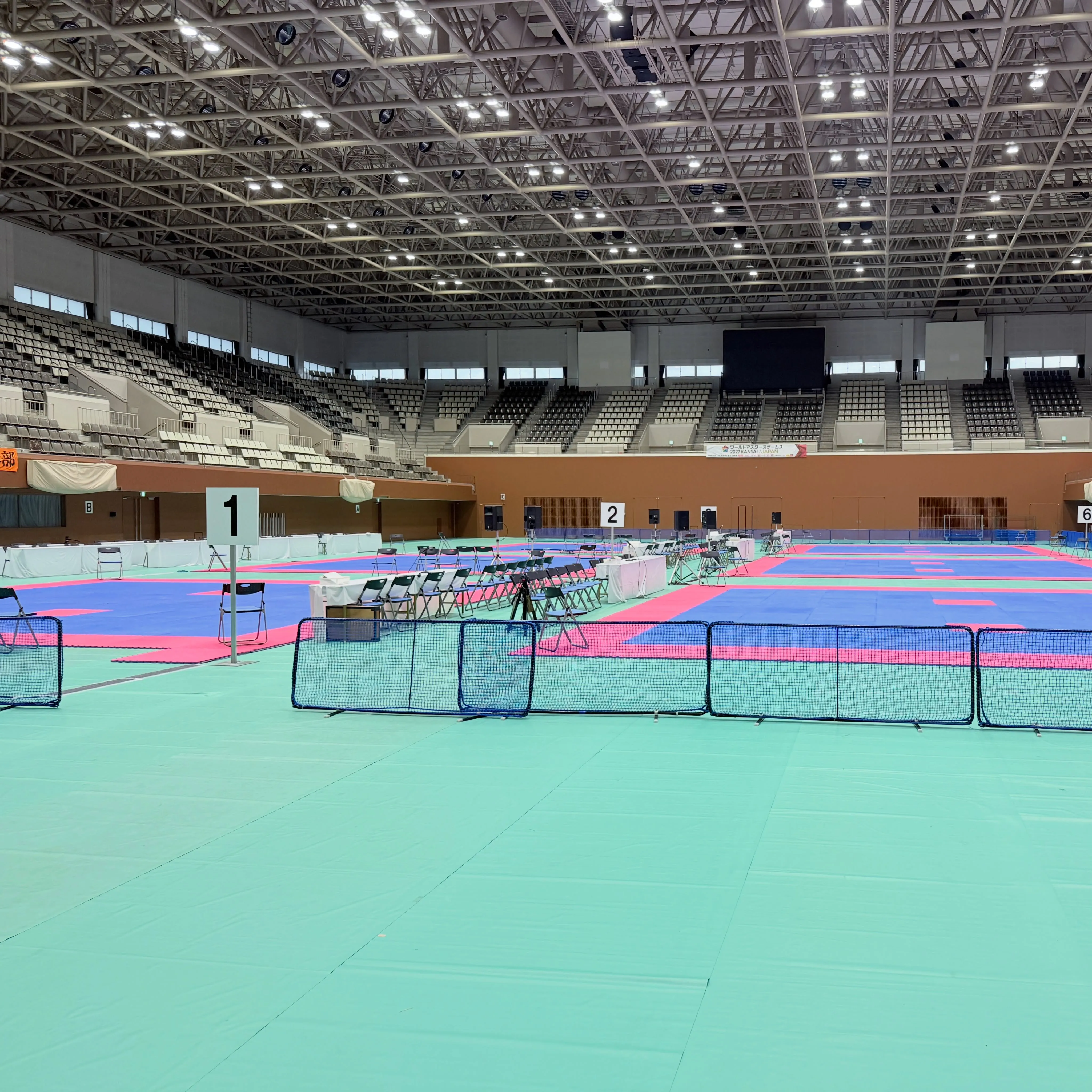 選手の皆様明日から二日間頑張ってください！