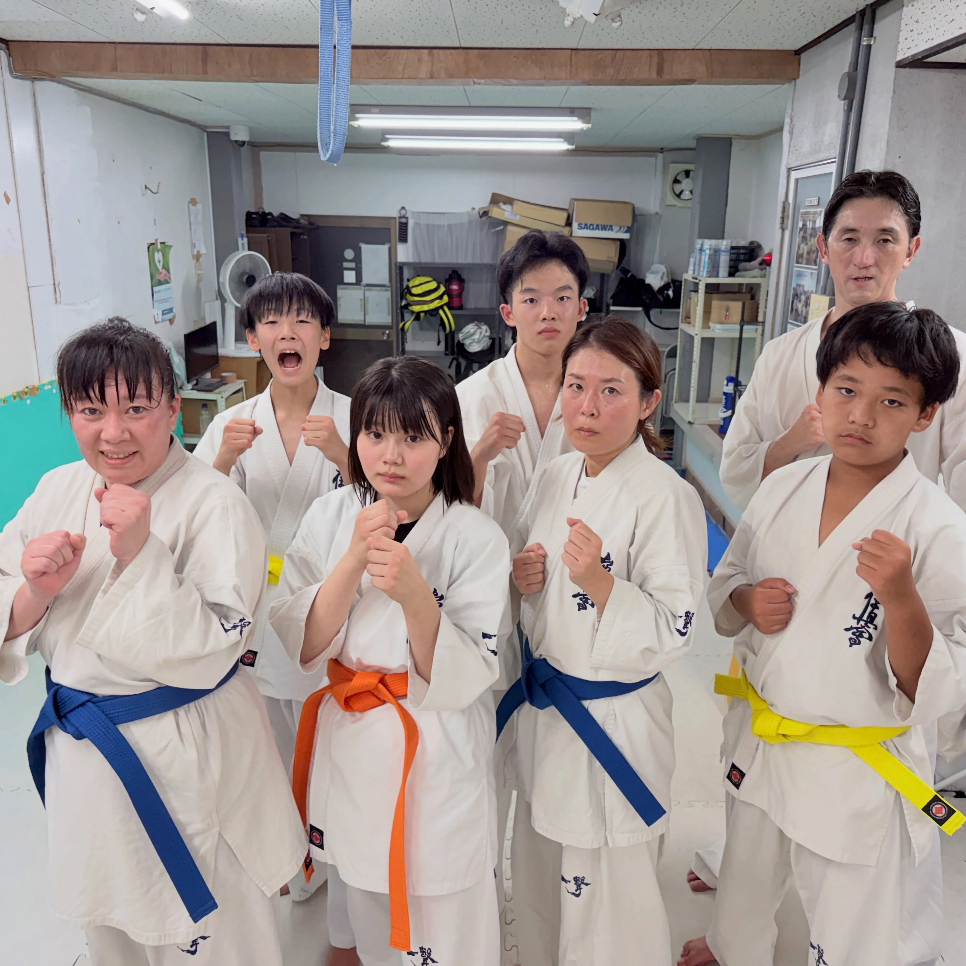8月最後の稽古終了しました！