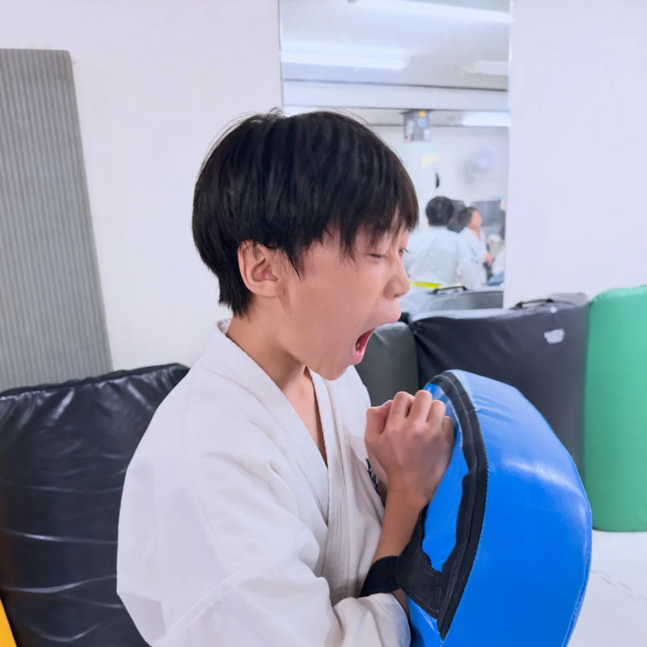 今日は稽古しやすい暑くもない寒くもない感じでした!
