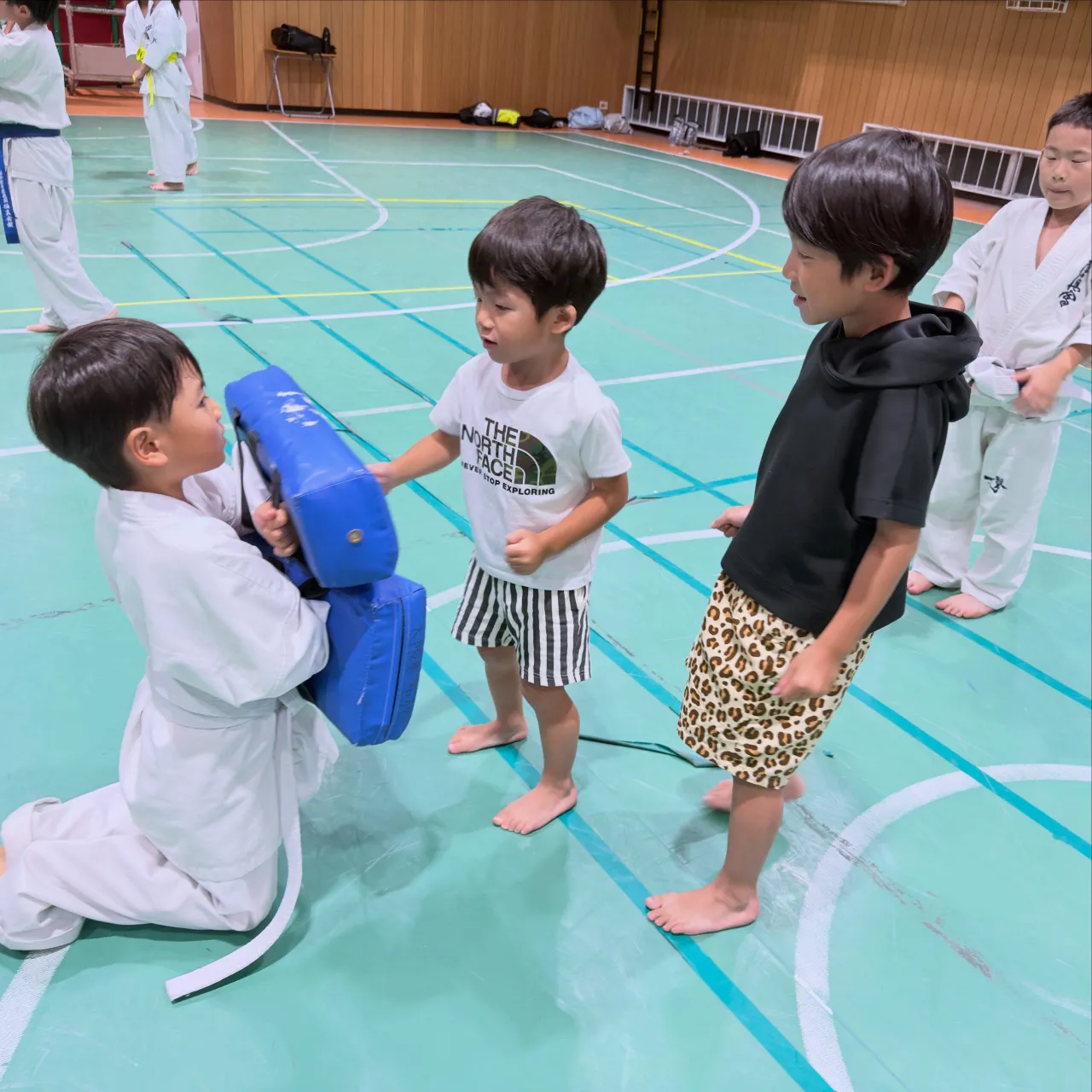 今日もみんな頑張りました！