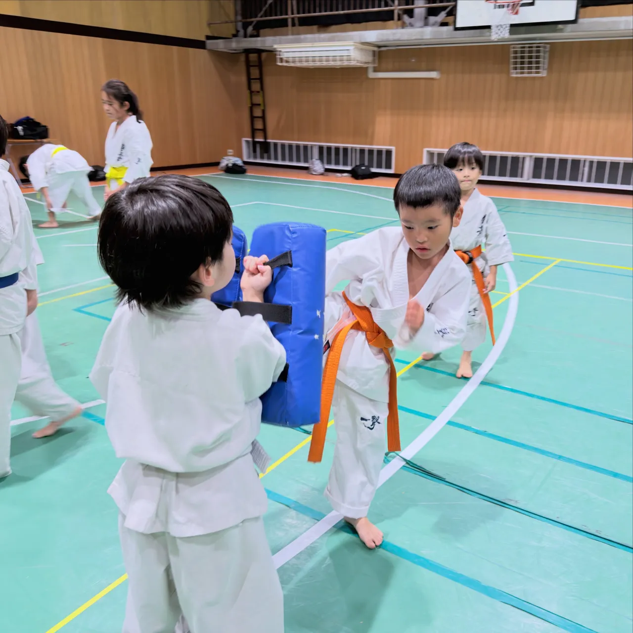 今日もみんな頑張りました！